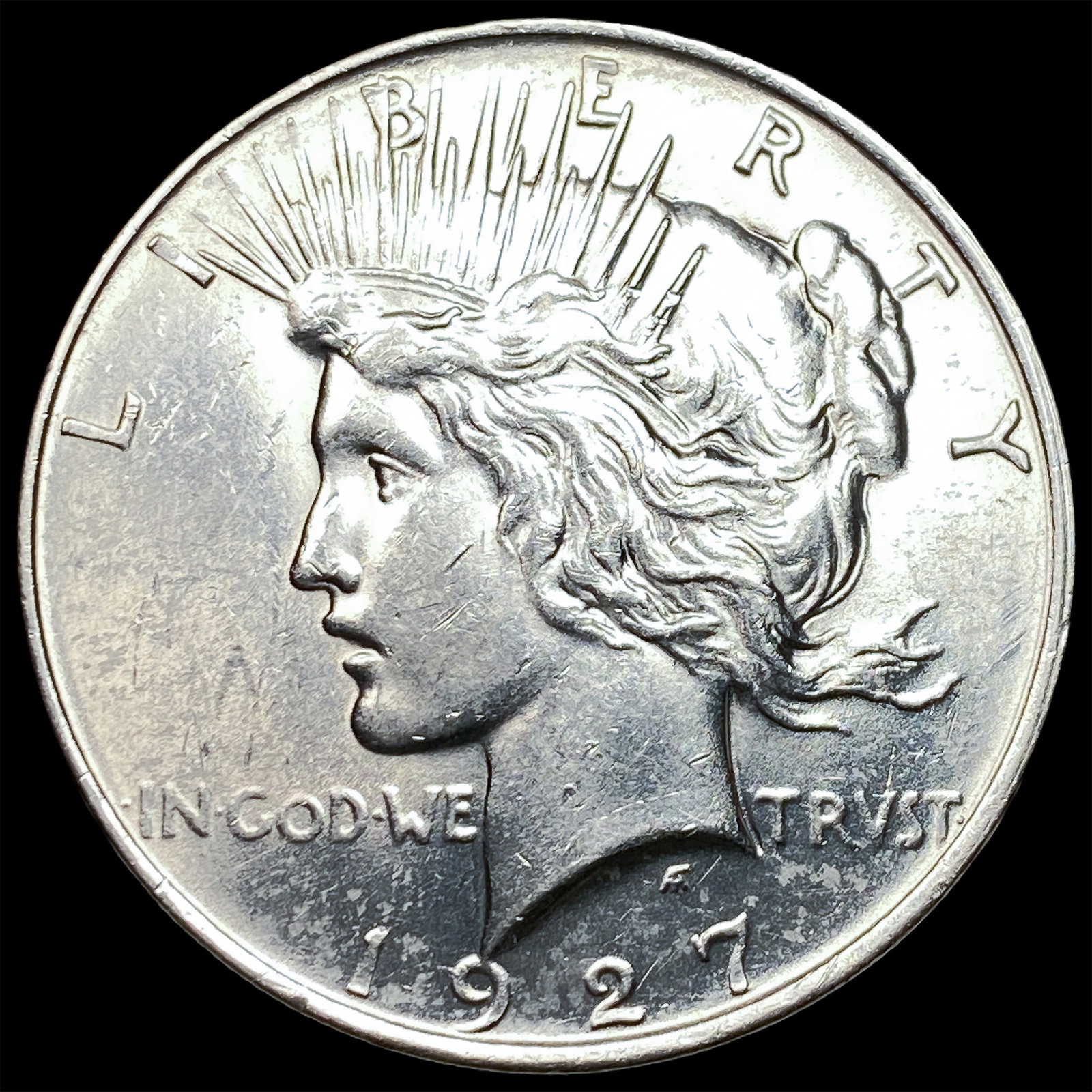 1927-D Peace Silver Dollar UNCIRCULATED: 1927-D Peace Silver Dollar UNCIRCULATED