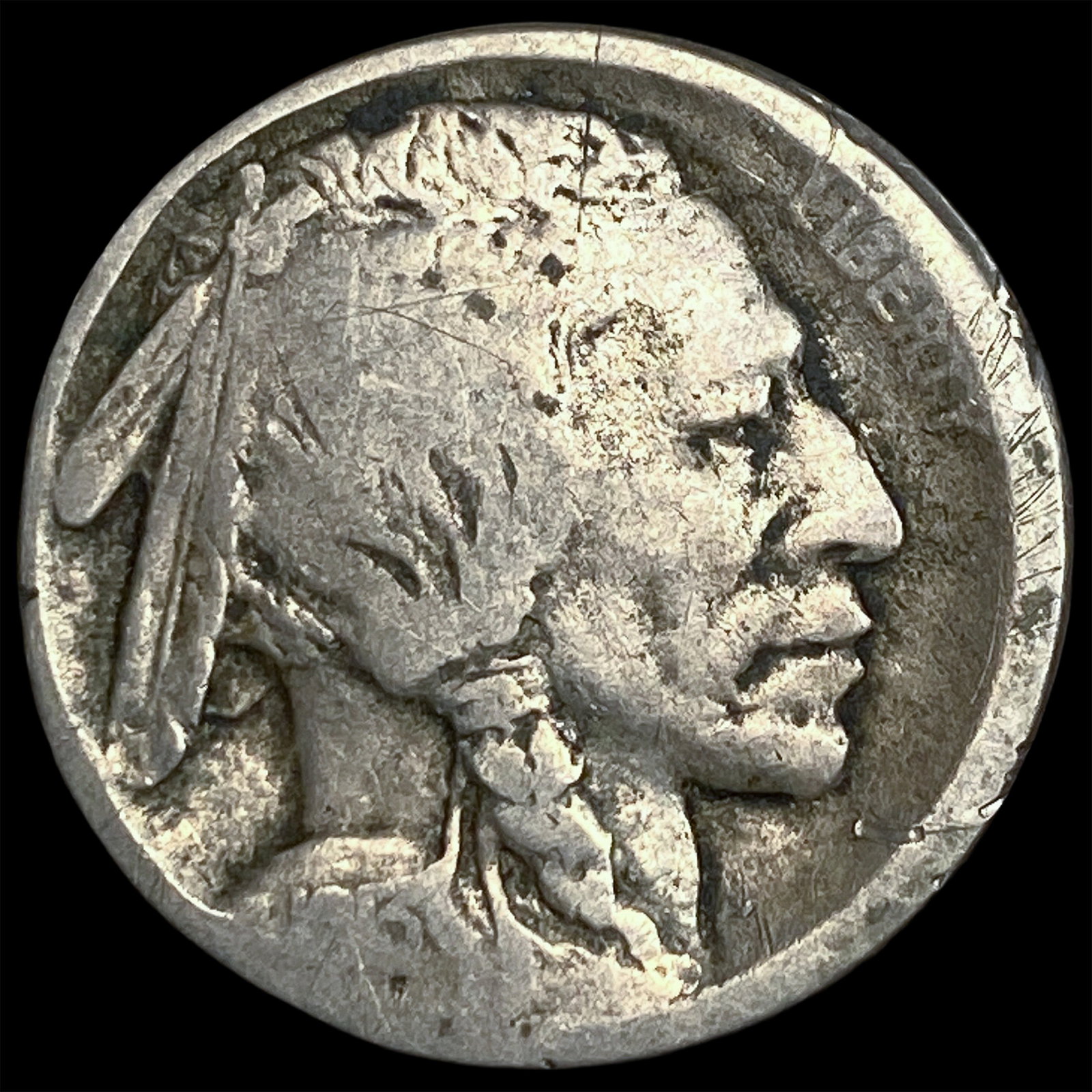 1913-D Type 2 Buffalo Nickel NICELY CIRCULATED: 1913-D Type 2 Buffalo Nickel NICELY CIRCULATED