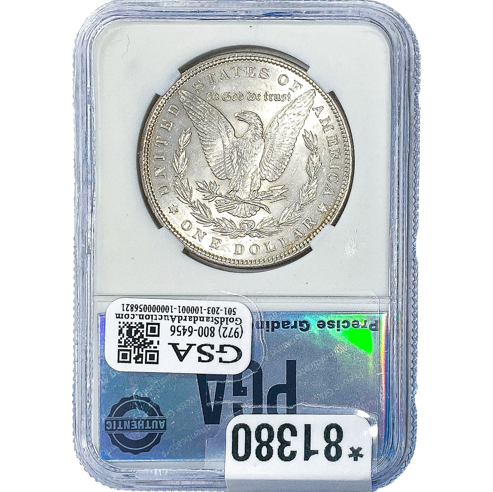 1885 Morgan Silver Dollar PGA MS64 - 2