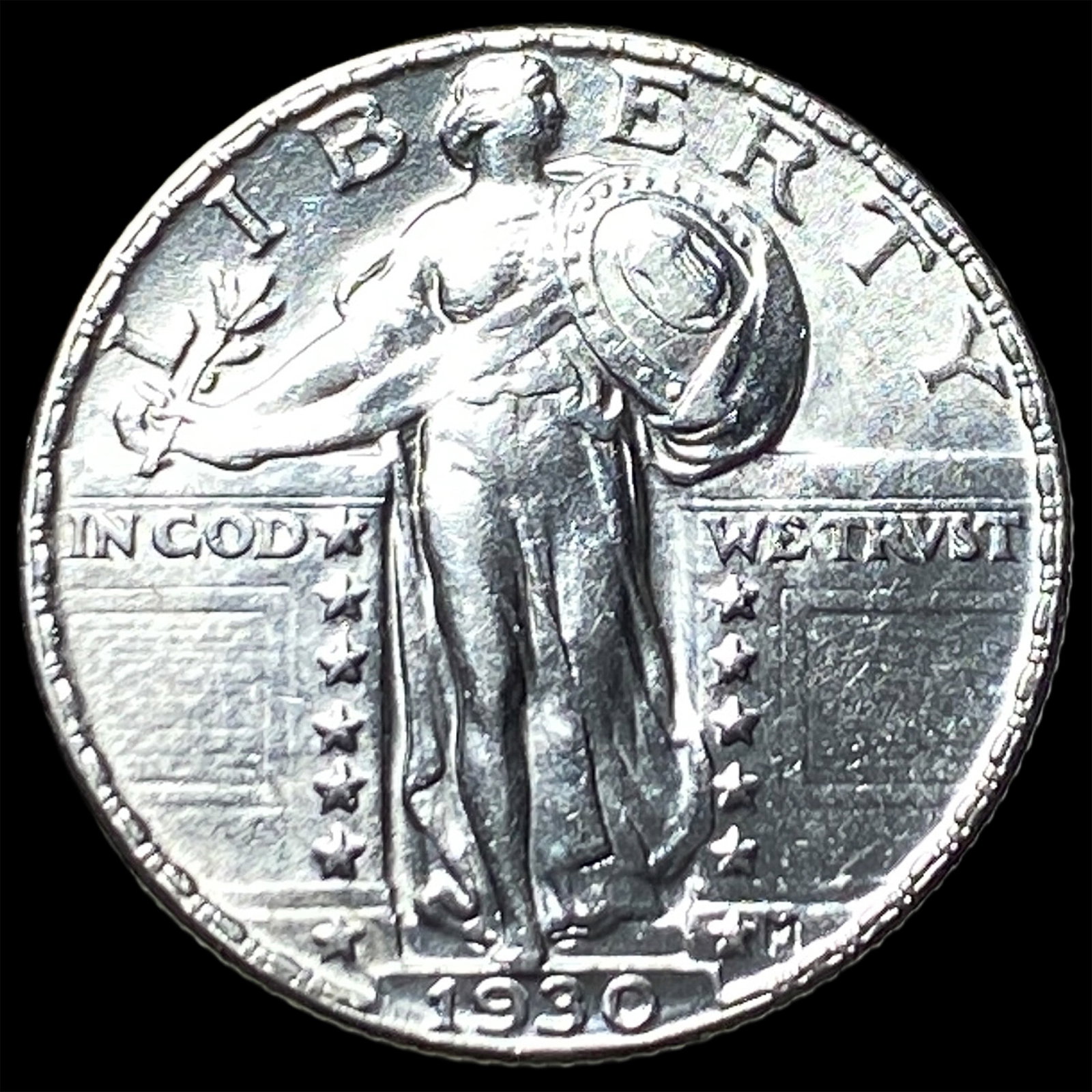 1930 Standing Liberty Silver Quarter UNCIRCULATED: 1930 Standing Liberty Silver Quarter UNCIRCULATED