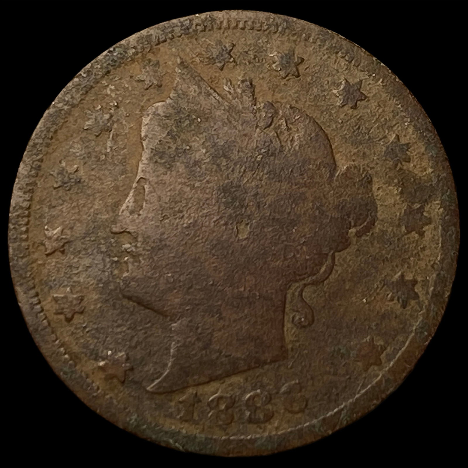 1883 Liberty Head Nickel (No Cents) NICELY CIRCULATED (1 of 2)