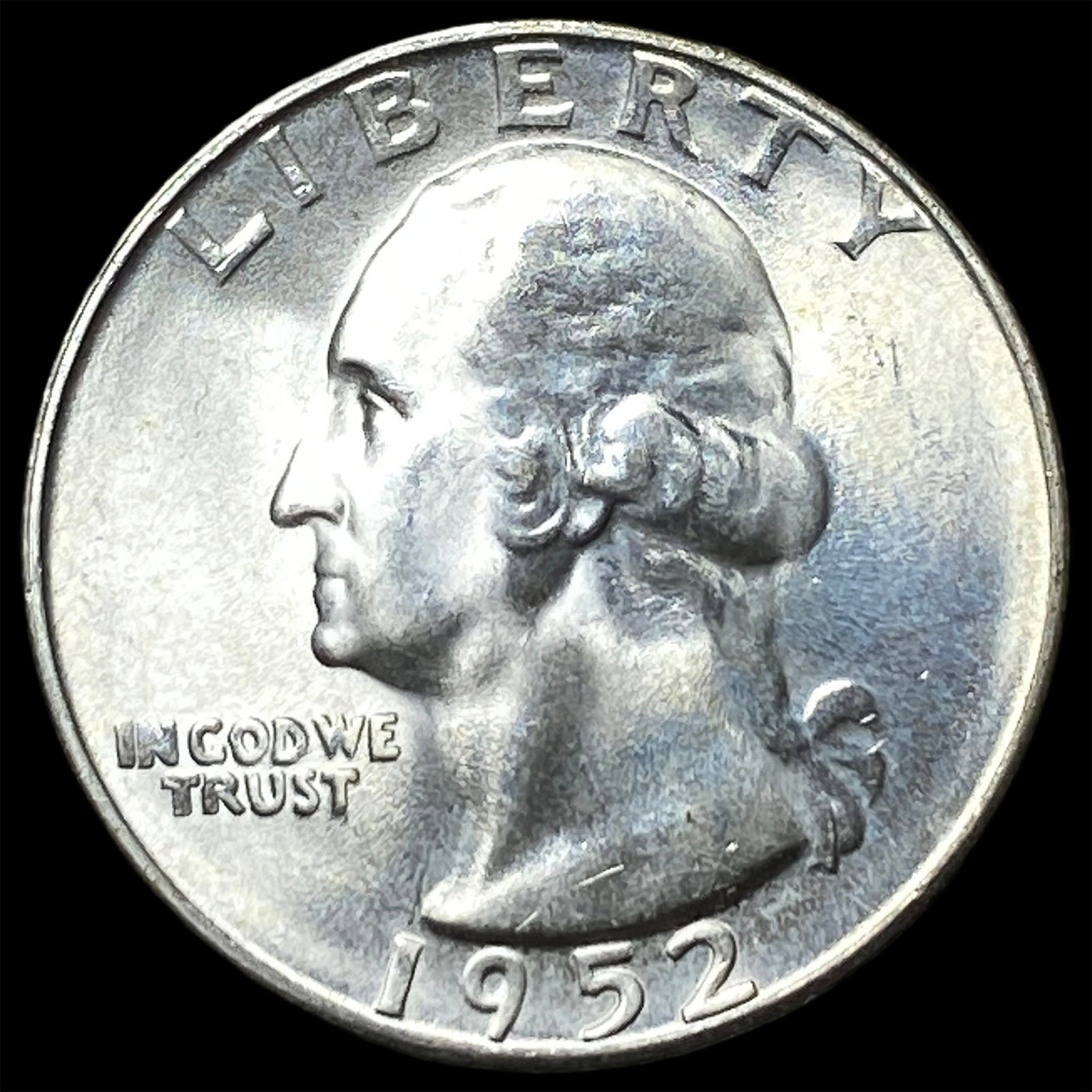 1952 Washington Silver Quarter CHOICE BU: 1952 Washington Silver Quarter CHOICE BU