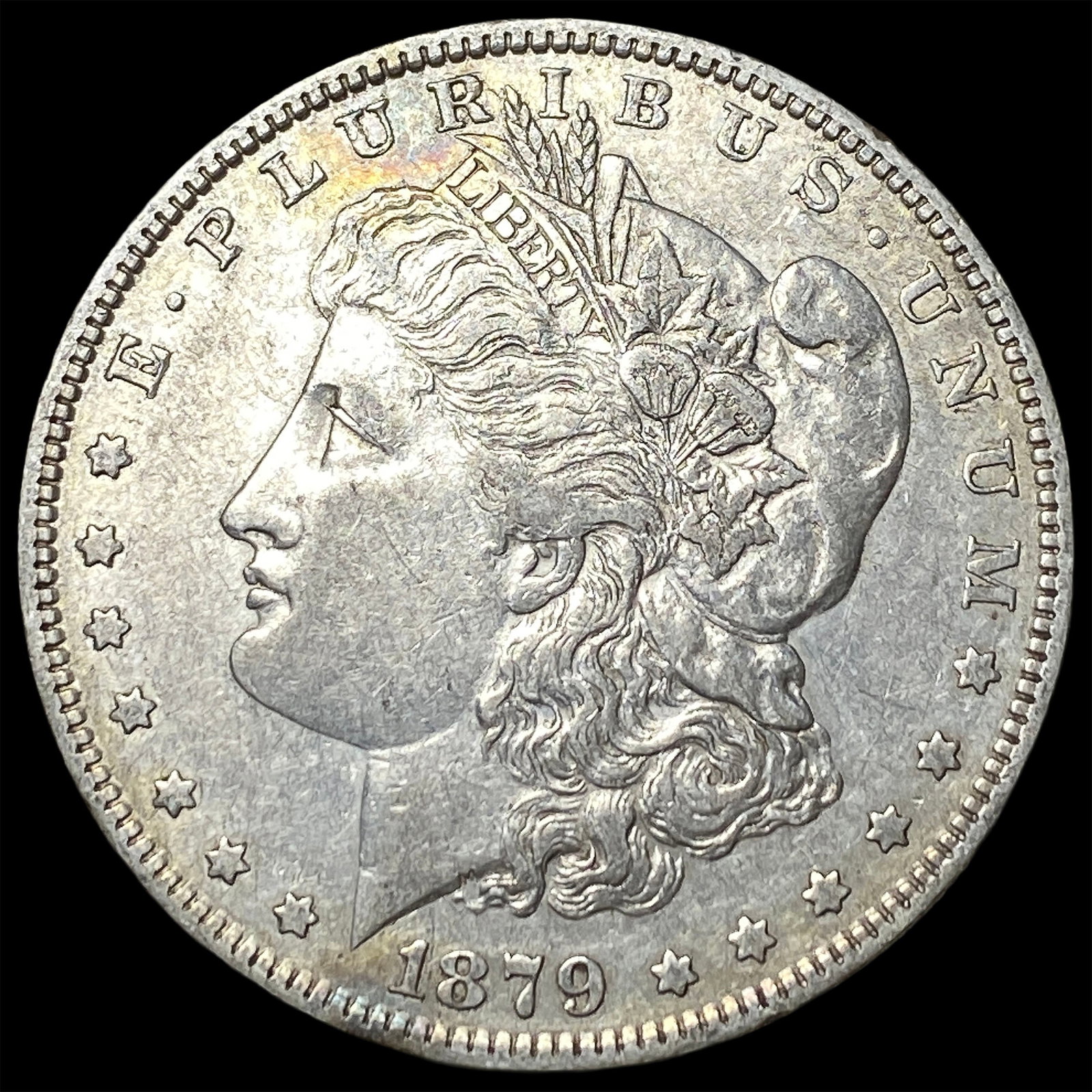 1879-O Silver Morgan Dollar NEARLY UNCIRCULATED: 1879-O Silver Morgan Dollar NEARLY UNCIRCULATED