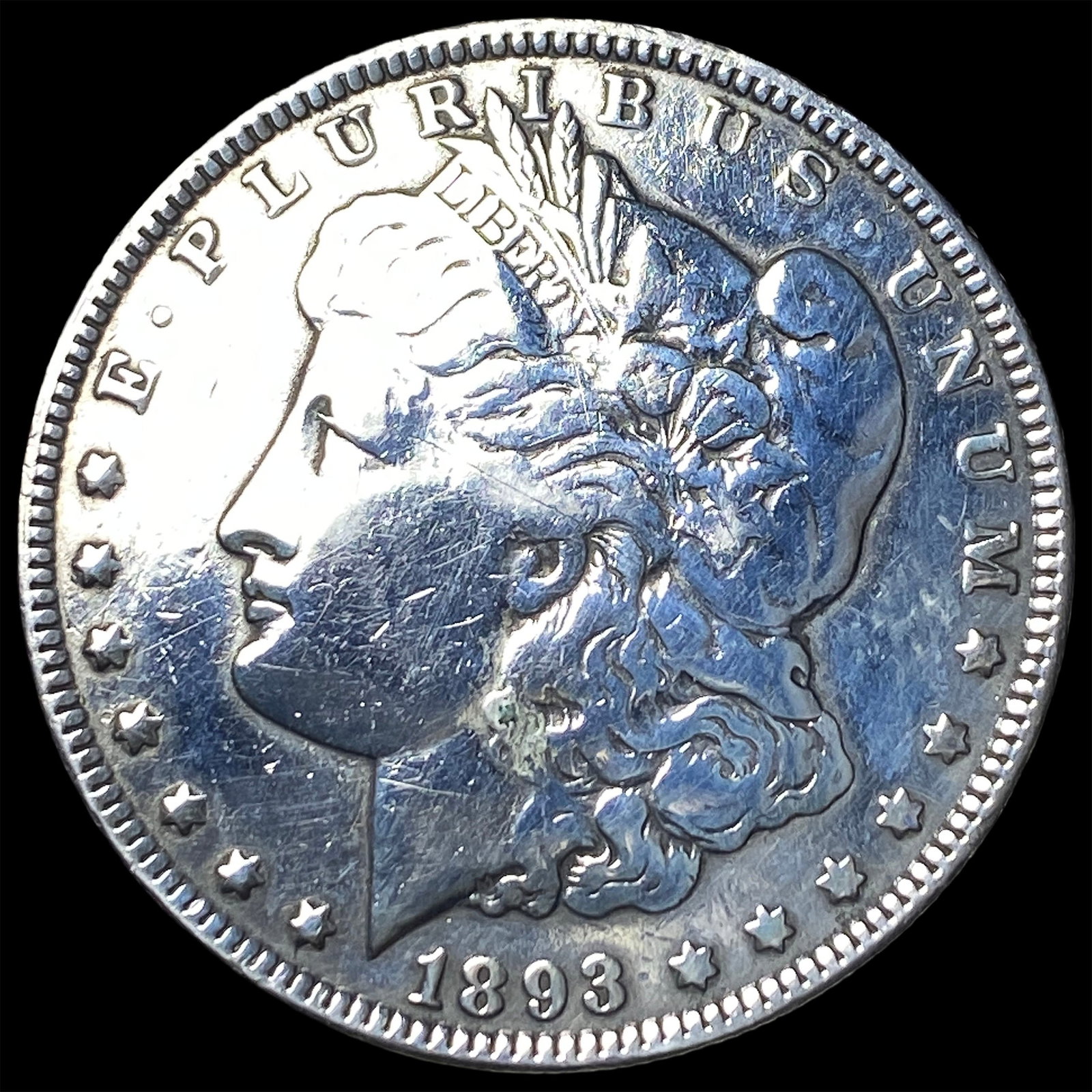 1893-O Silver Morgan Dollar LIGHTLY CIRCULATED: 1893-O Silver Morgan Dollar LIGHTLY CIRCULATED
