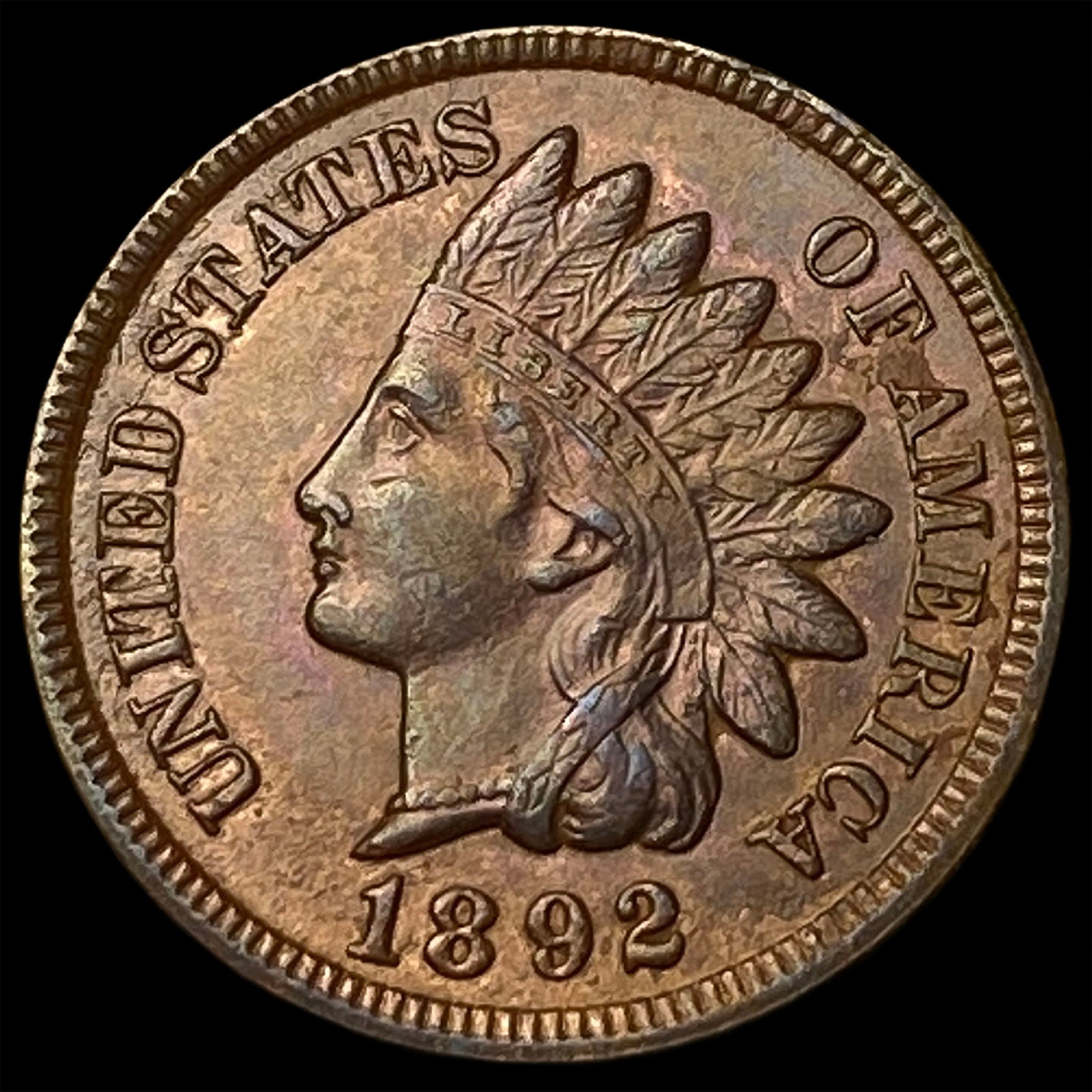 1892 Indian Head Cent UNCIRCULATED: 1892 Indian Head Cent UNCIRCULATED