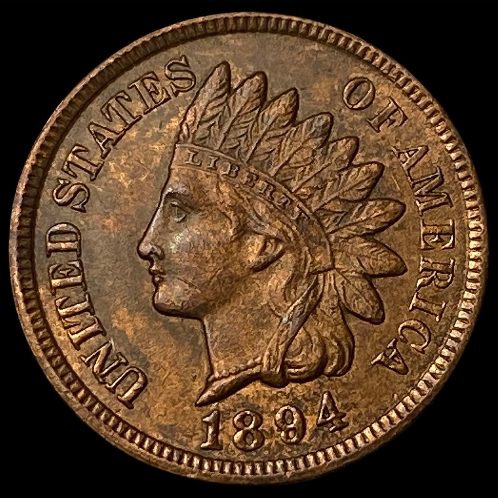 1894 Indian Head Cent UNCIRCULATED (1 of 2)