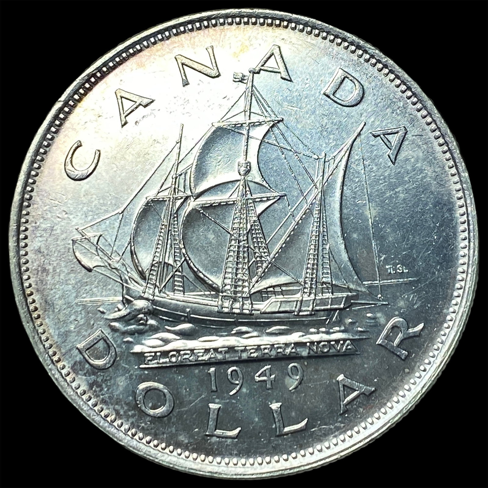 1949 Canada Silver Dollar UNCIRCULATED - 2