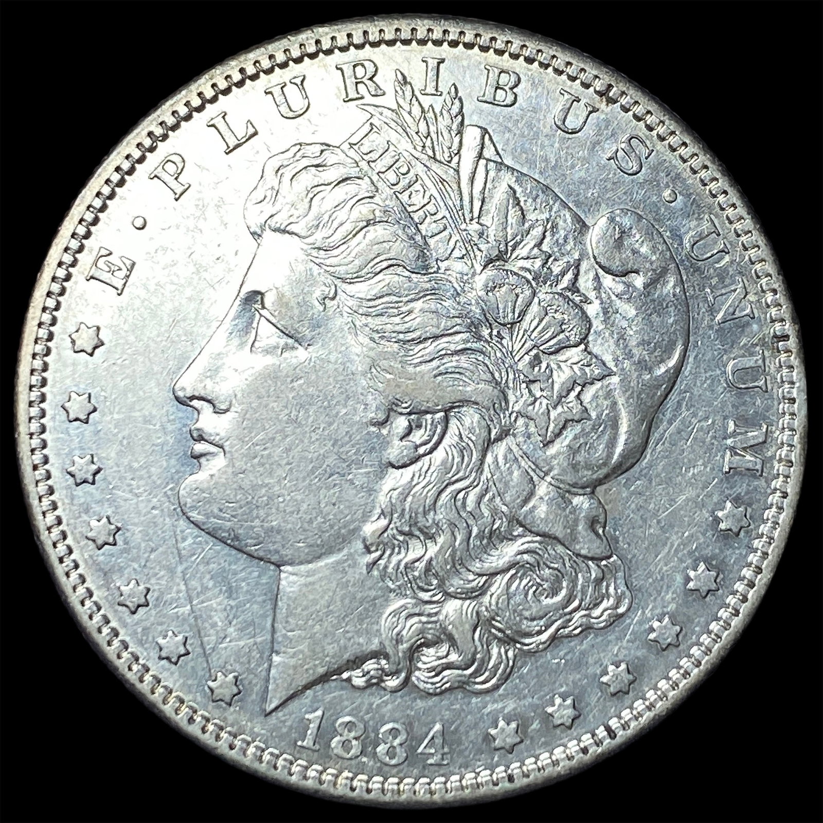 1884-O Silver Morgan Dollar CLOSELY UNCIRCULATED: 1884-O Silver Morgan Dollar CLOSELY UNCIRCULATED