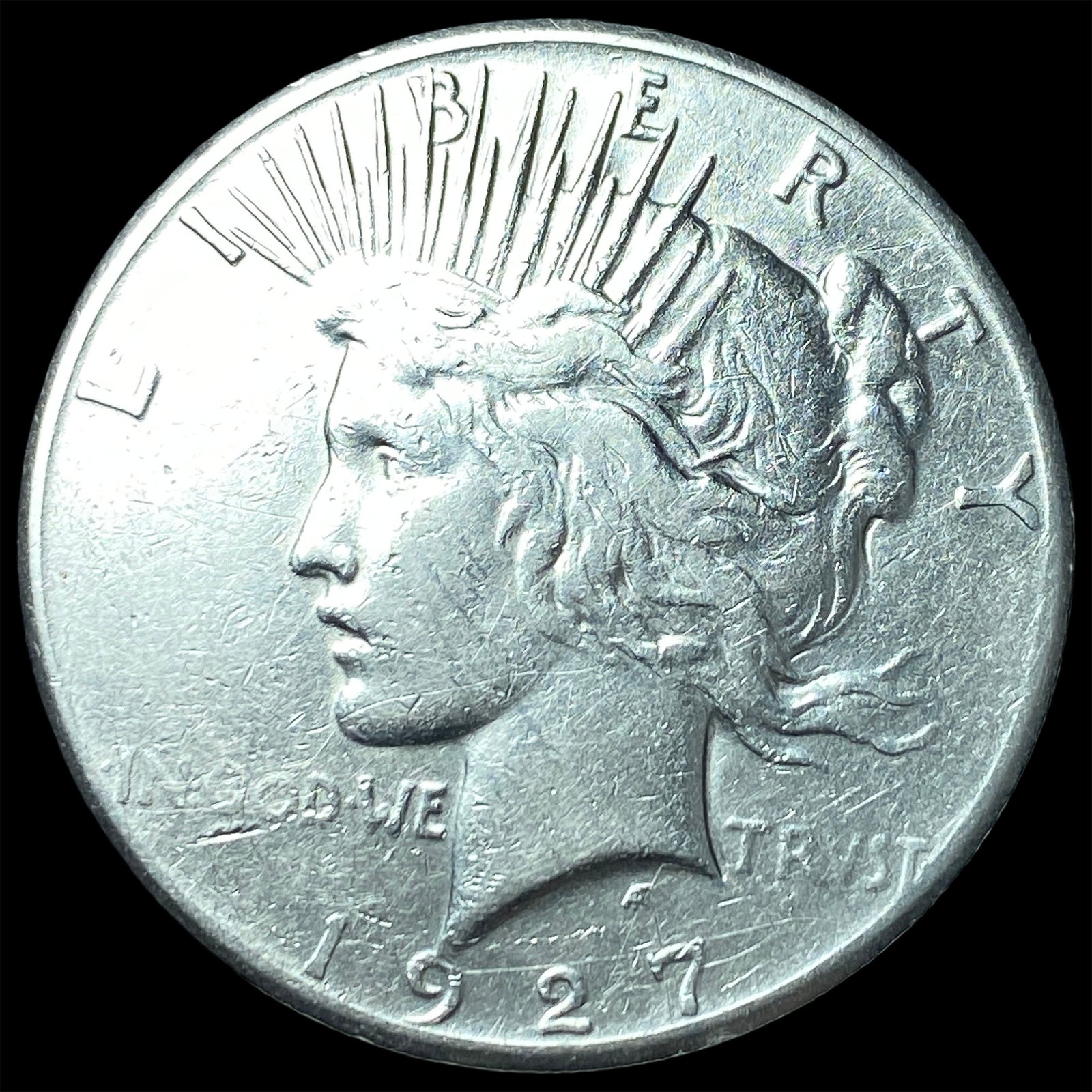 1927 Silver Peace Dollar LIGHTLY CIRCULATED: 1927 Silver Peace Dollar LIGHTLY CIRCULATED