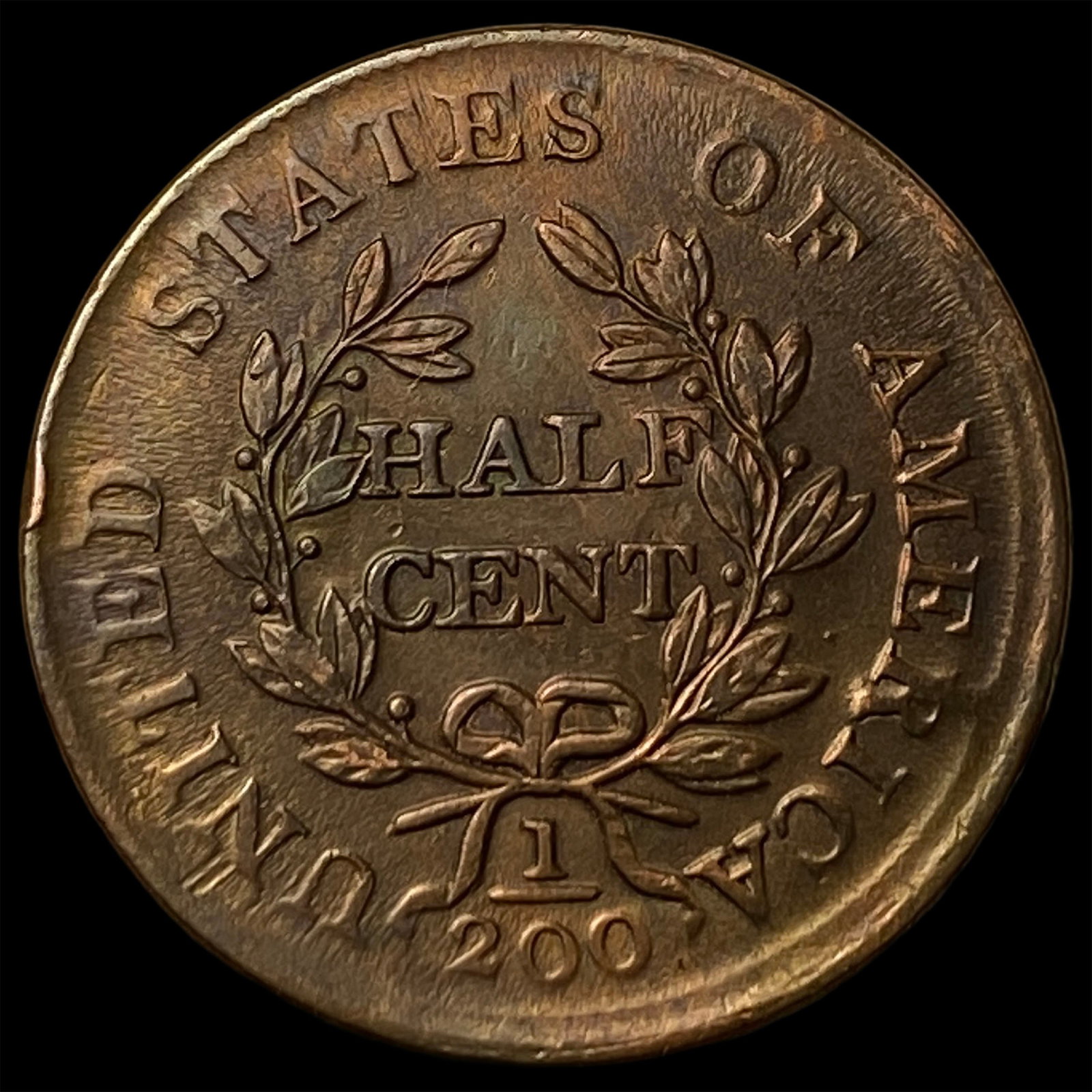 1804 Copper Half Cent HIGH GRADE - 2