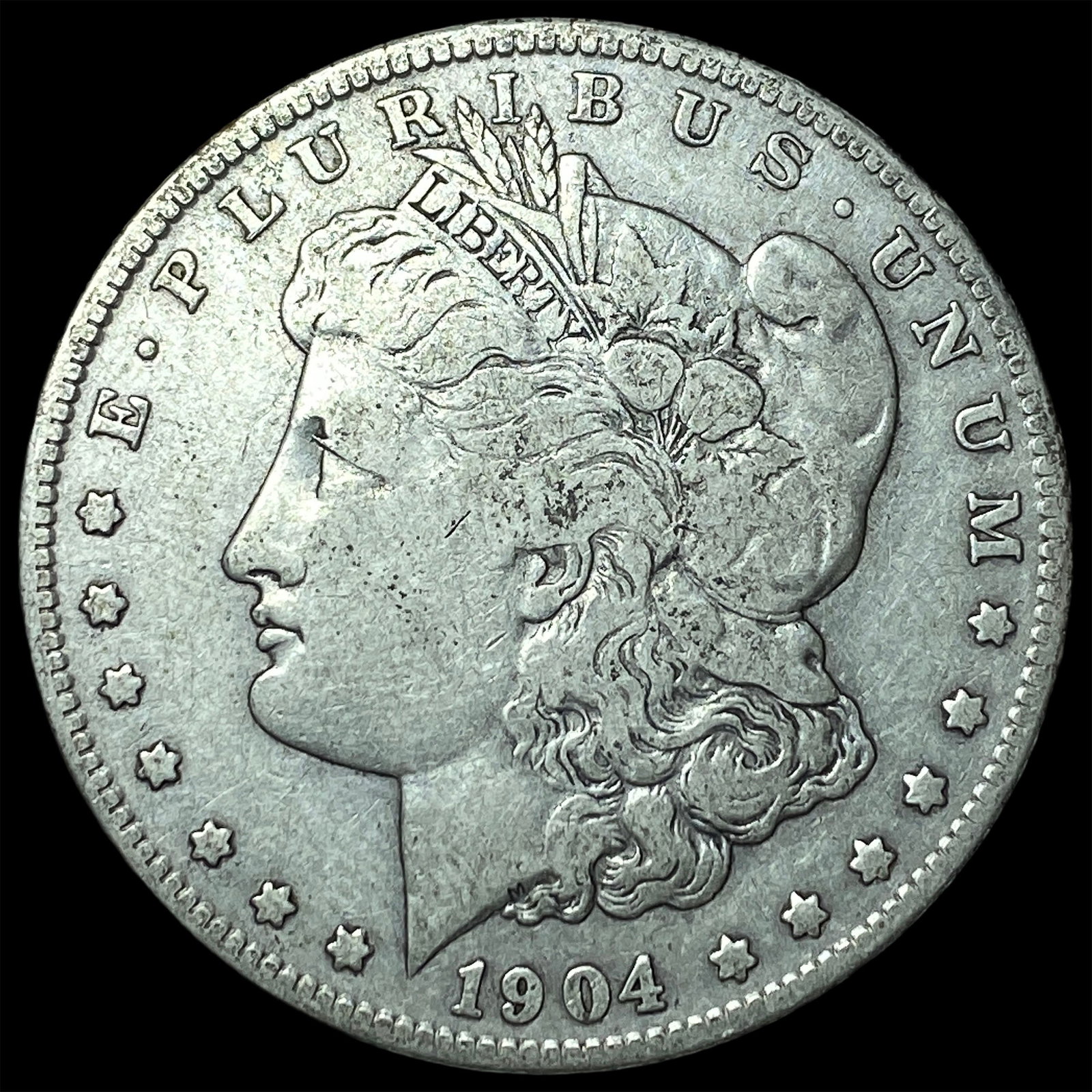 1904-S Silver Morgan Dollar LIGHTLY CIRCULATED: 1904-S Silver Morgan Dollar LIGHTLY CIRCULATED