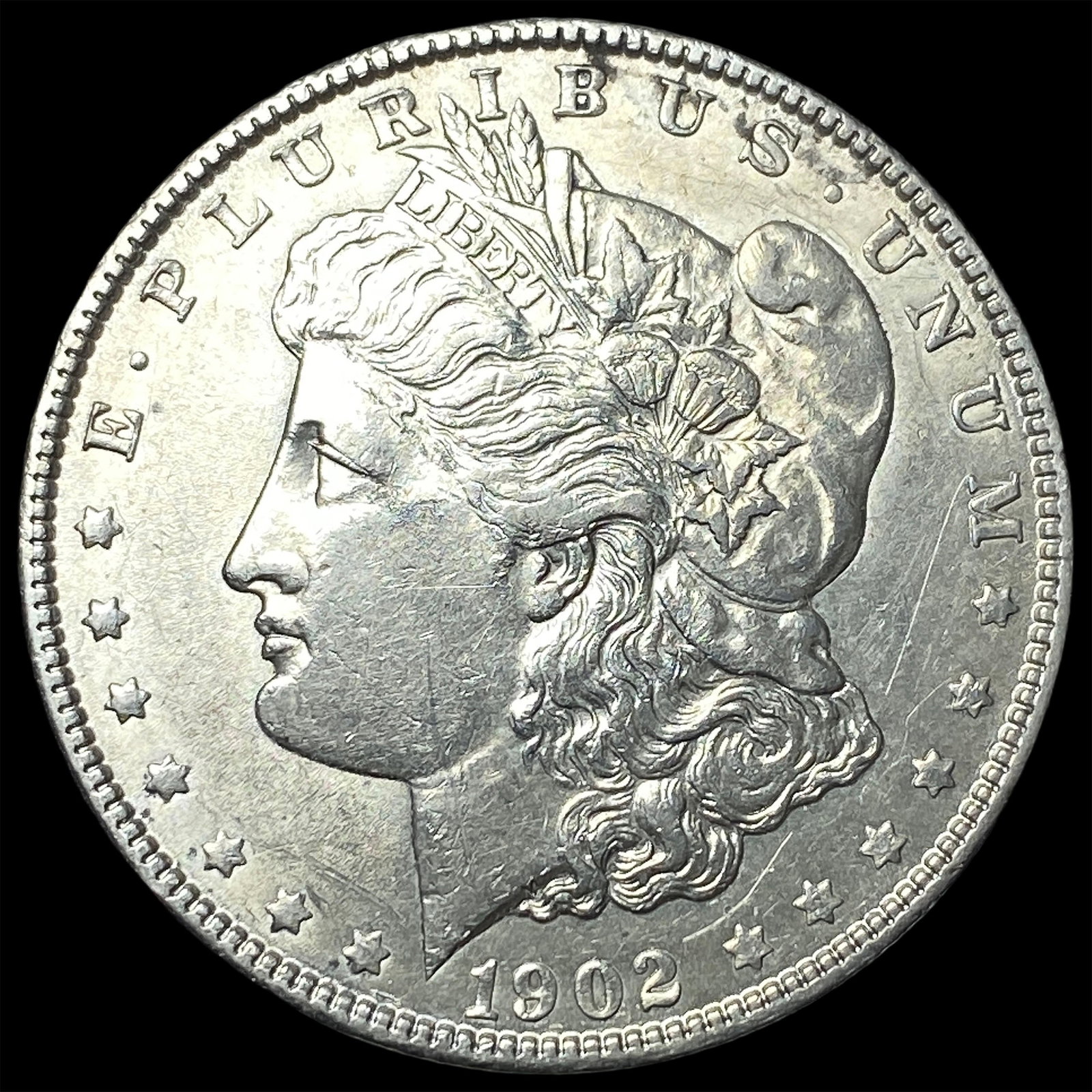 1902-S Silver Morgan Dollar CLOSELY UNCIRCULATED: 1902-S Silver Morgan Dollar CLOSELY UNCIRCULATED