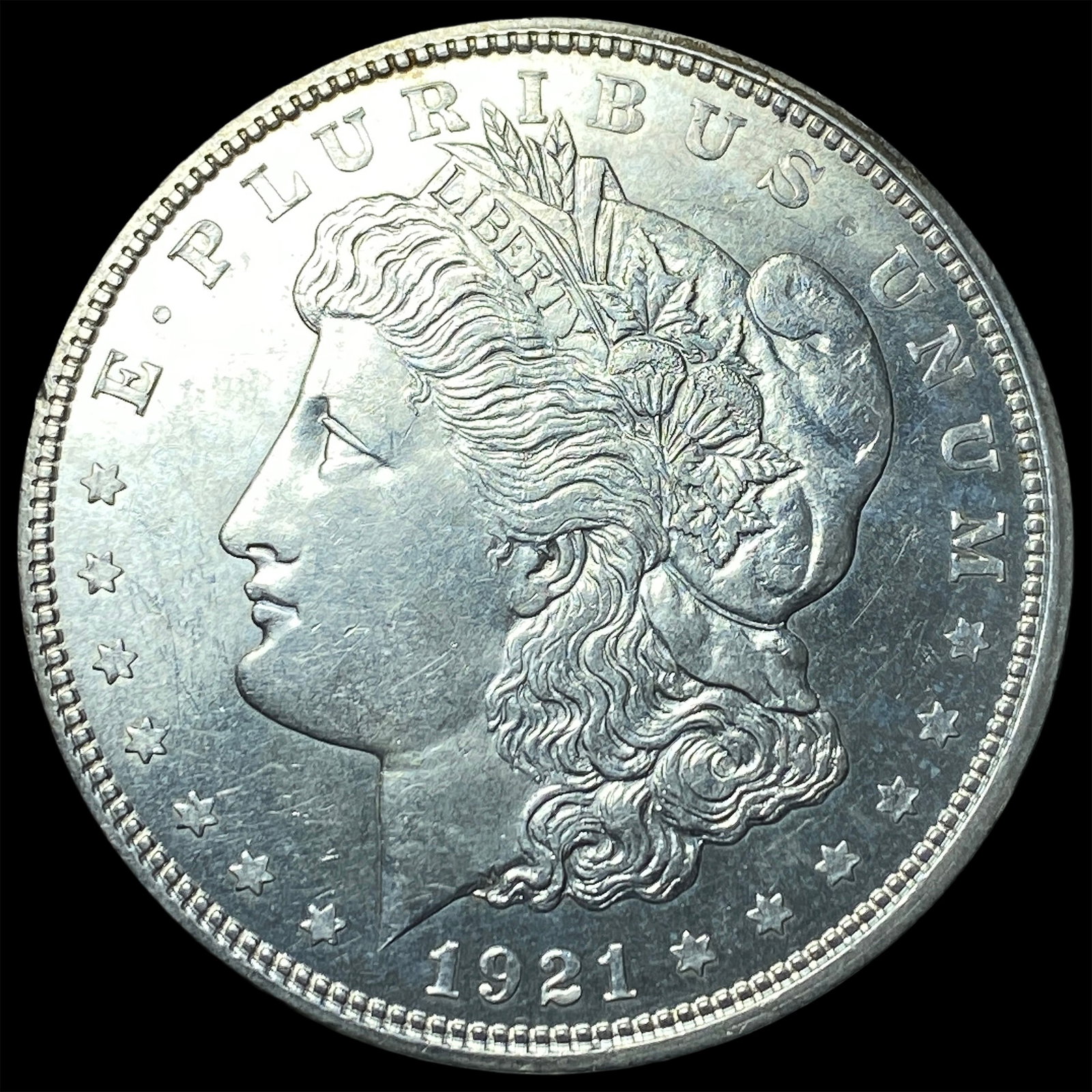 1921 Silver Morgan Dollar UNCIRCULATED: 1921 Silver Morgan Dollar UNCIRCULATED