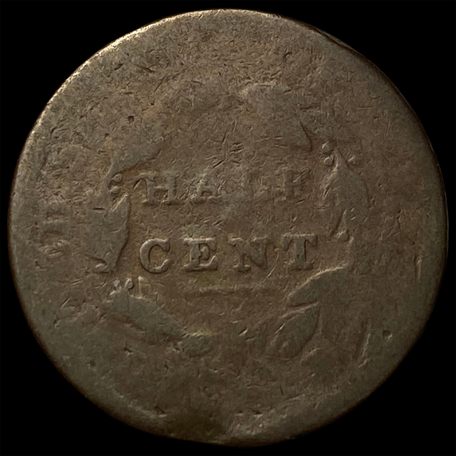 1804 Draped Bust Half Cent NICELY CIRCULATED - 2