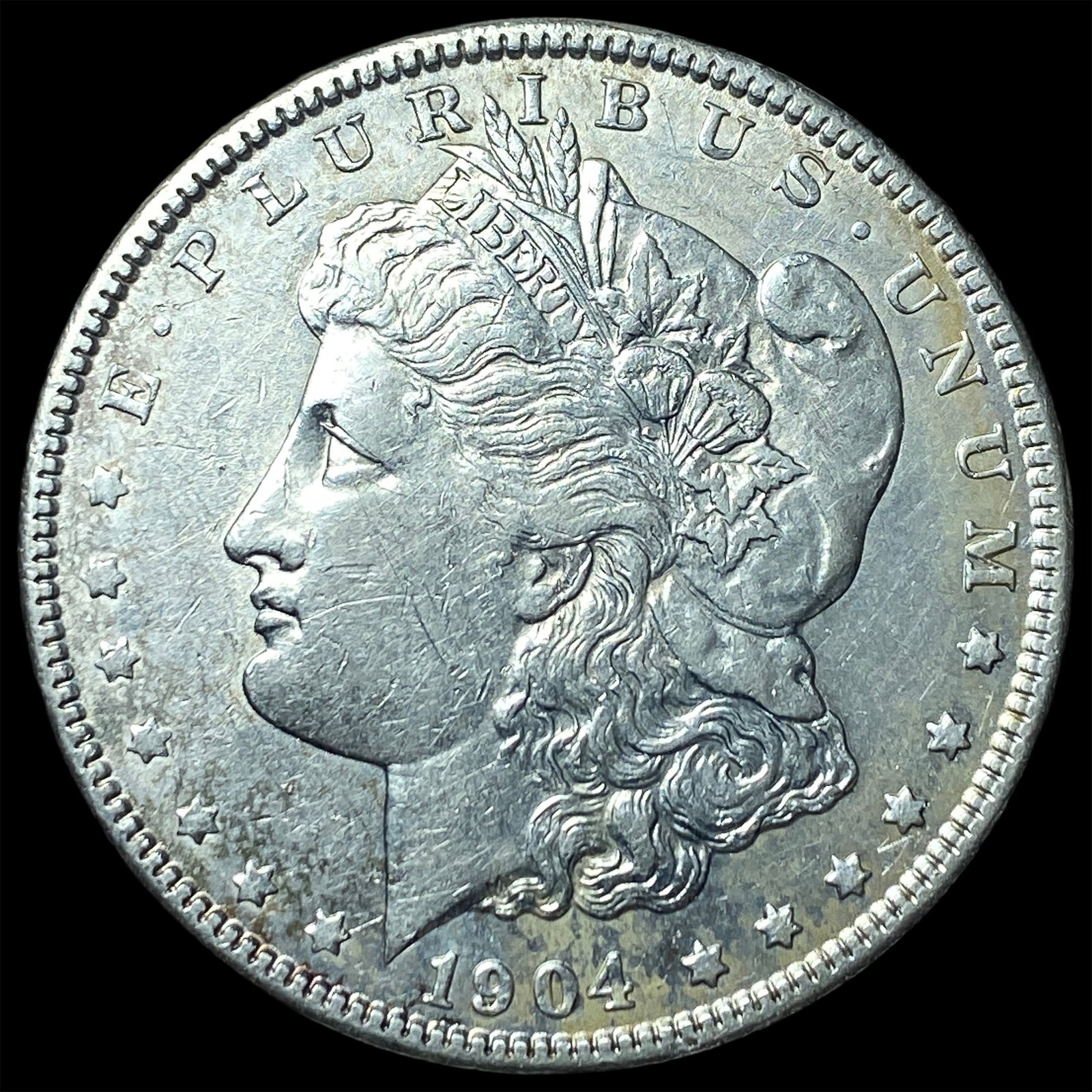 1904 Morgan Silver Dollar CLOSELY UNCIRCULATED (1 of 2)