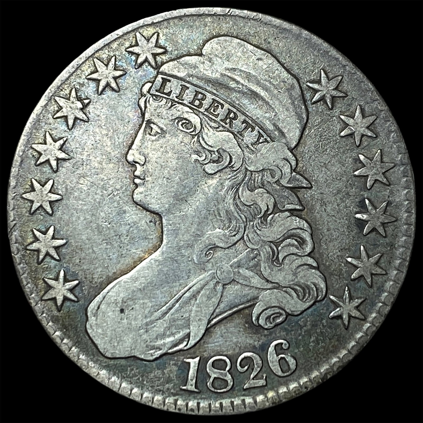 1826 Capped Bust Half Dollar NEARLY UNCIRCULATED (1 of 2)