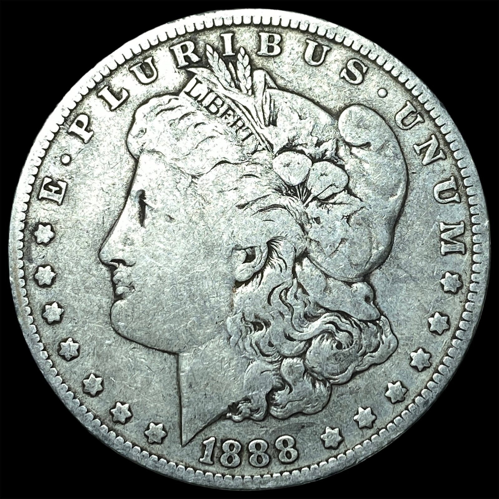 1888-O Silver Morgan Dollar NICELY CIRCULATED: 1888-O Silver Morgan Dollar NICELY CIRCULATED