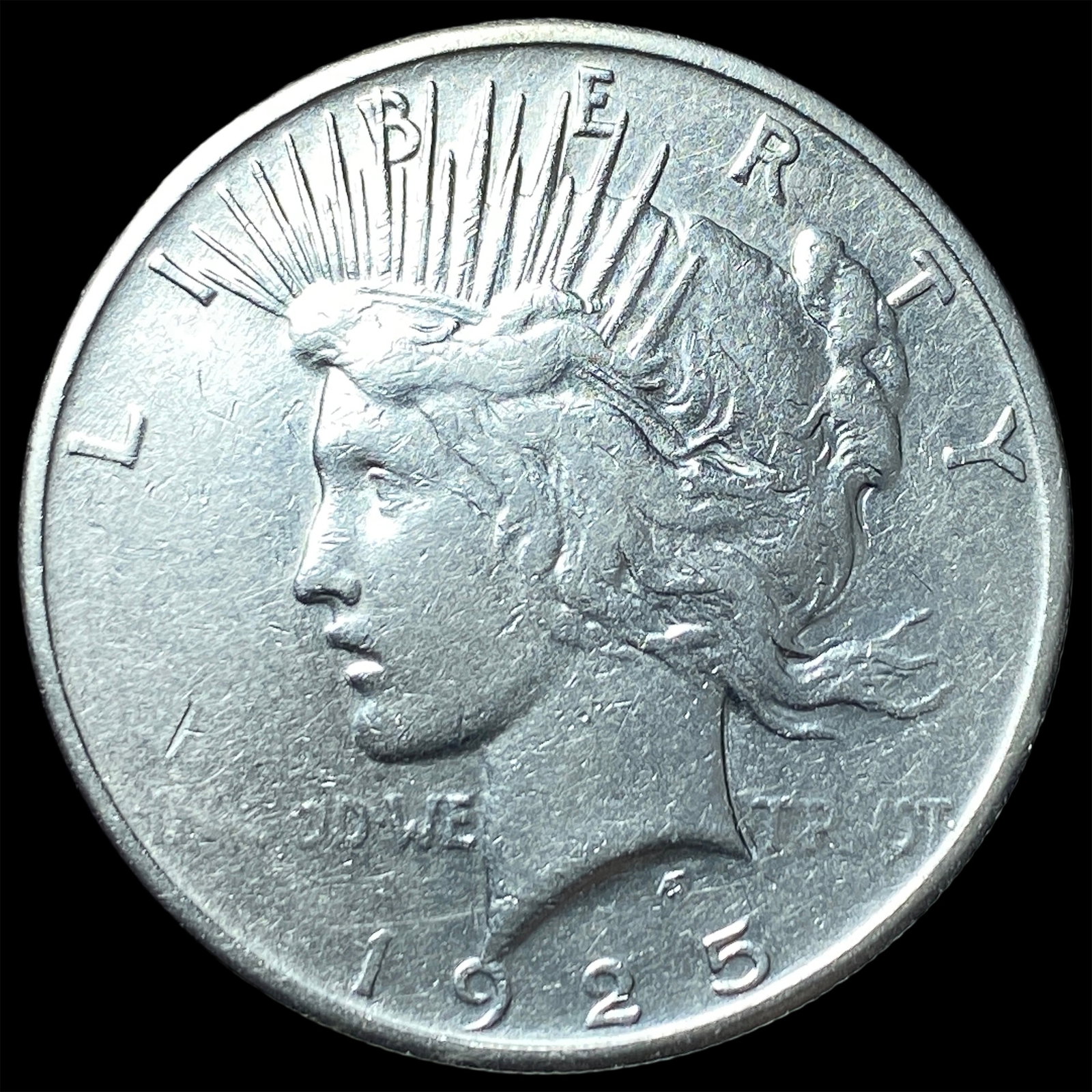 1923-S Silver Peace Dollar CLOSELY UNCIRCULATED: 1923-S Silver Peace Dollar CLOSELY UNCIRCULATED