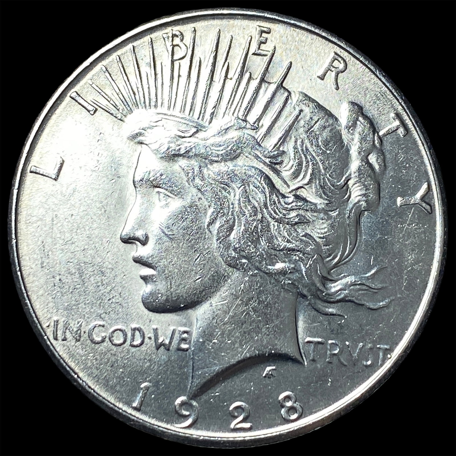 1928-S Silver Peace Dollar UNCIRCULATED: 1928-S Silver Peace Dollar UNCIRCULATED
