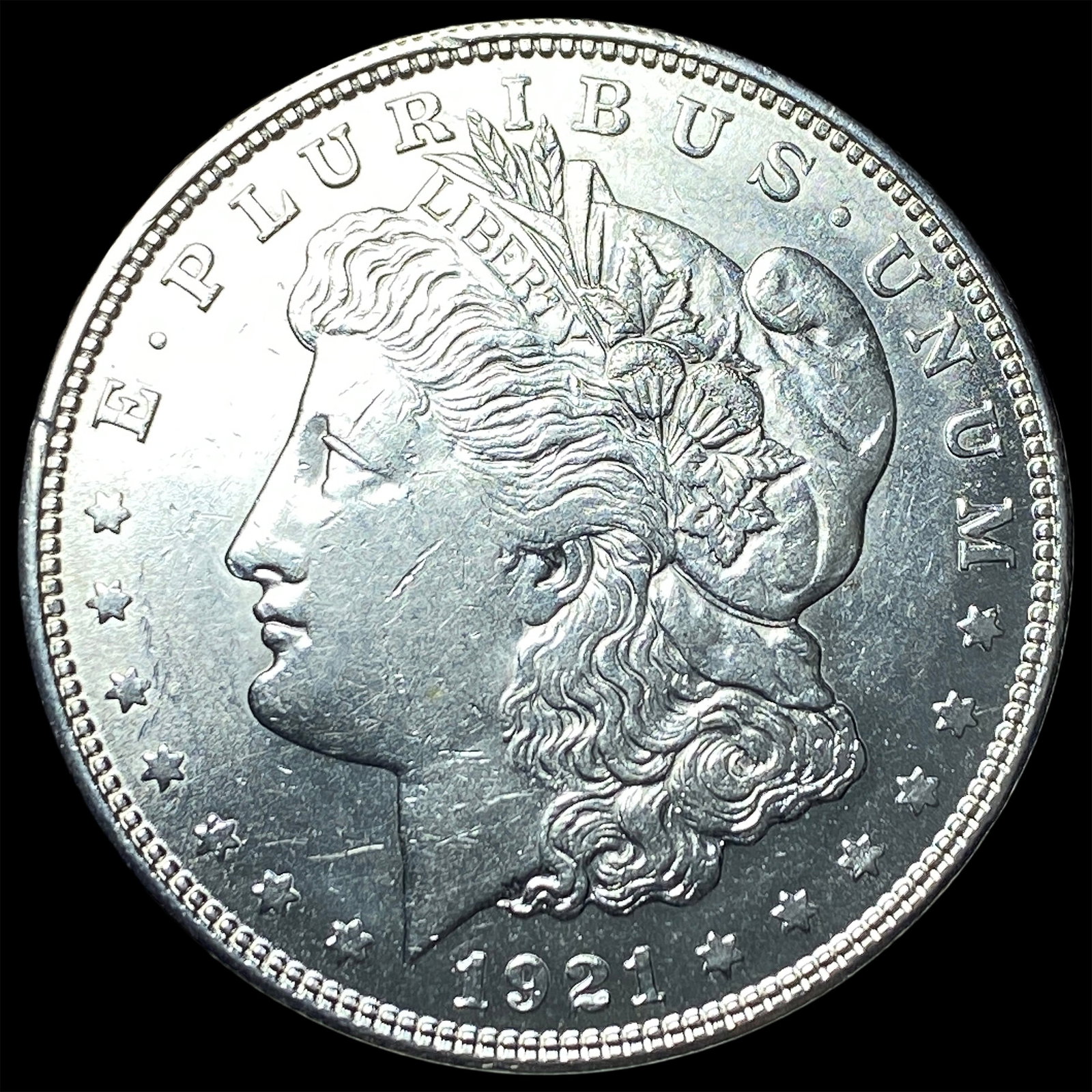 1921 Silver Morgan Dollar UNCIRCULATED: 1921 Silver Morgan Dollar UNCIRCULATED