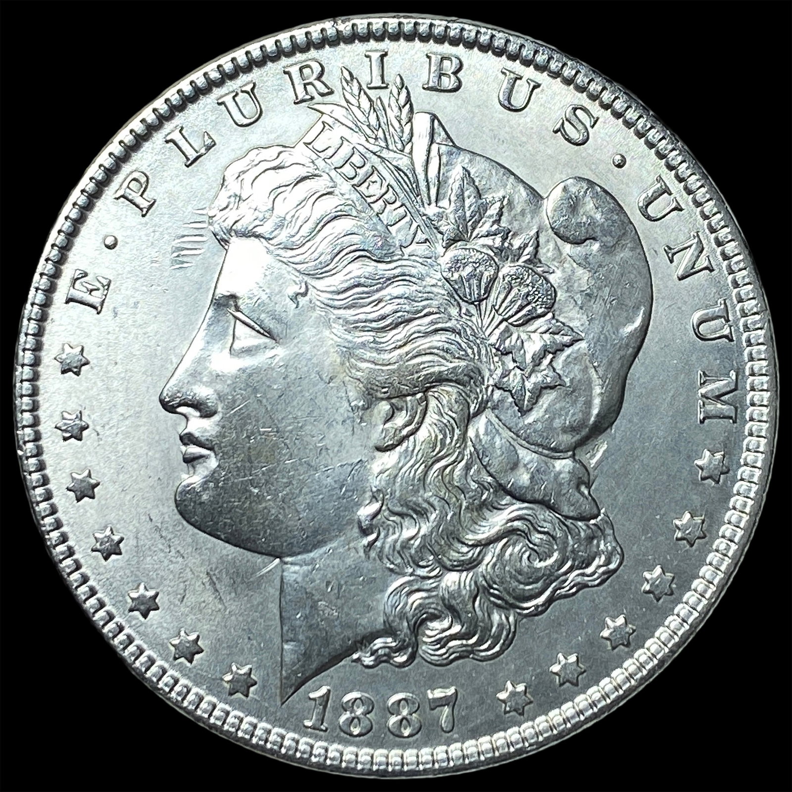 1887 Morgan Silver Dollar UNCIRCULATED: 1887 Morgan Silver Dollar UNCIRCULATED
