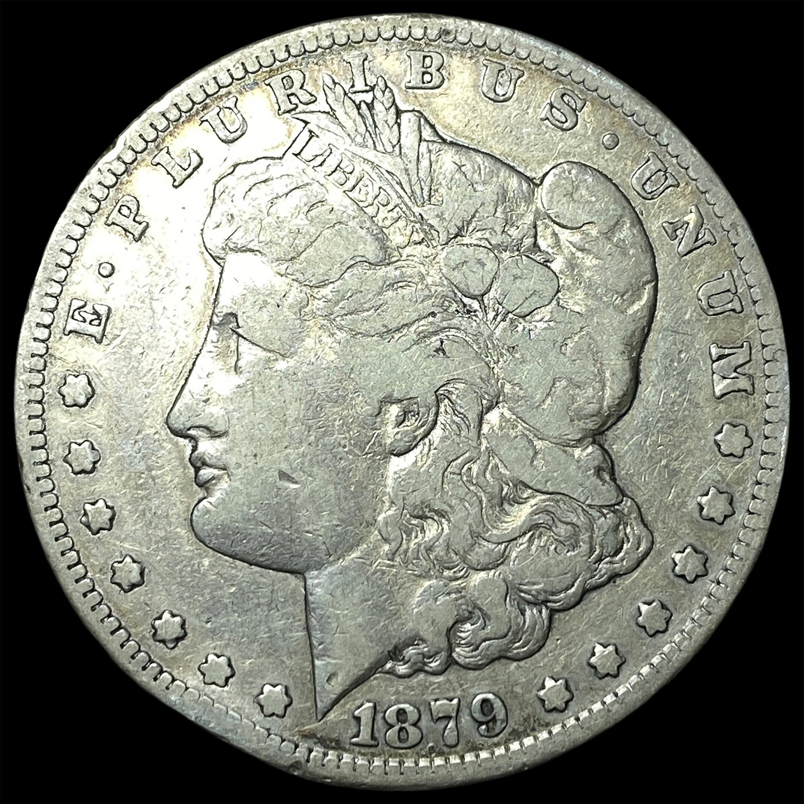 1879-S Silver Morgan Dollar LIGHTLY CIRCULATED (1 of 2)