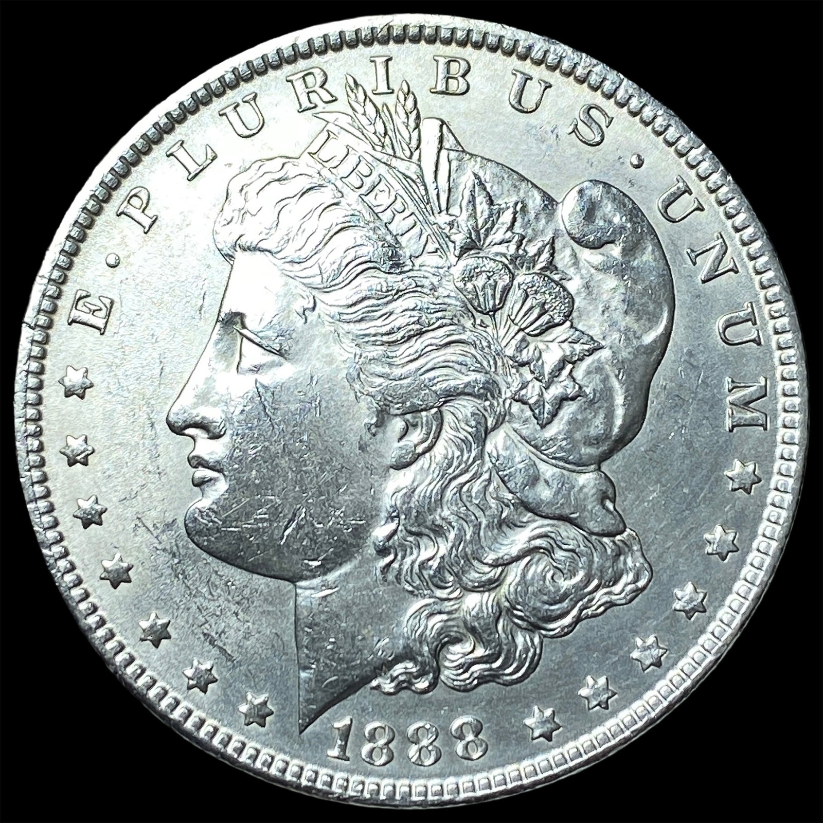 1888 Morgan Silver Dollar UNCIRCULATED: 1888 Morgan Silver Dollar UNCIRCULATED