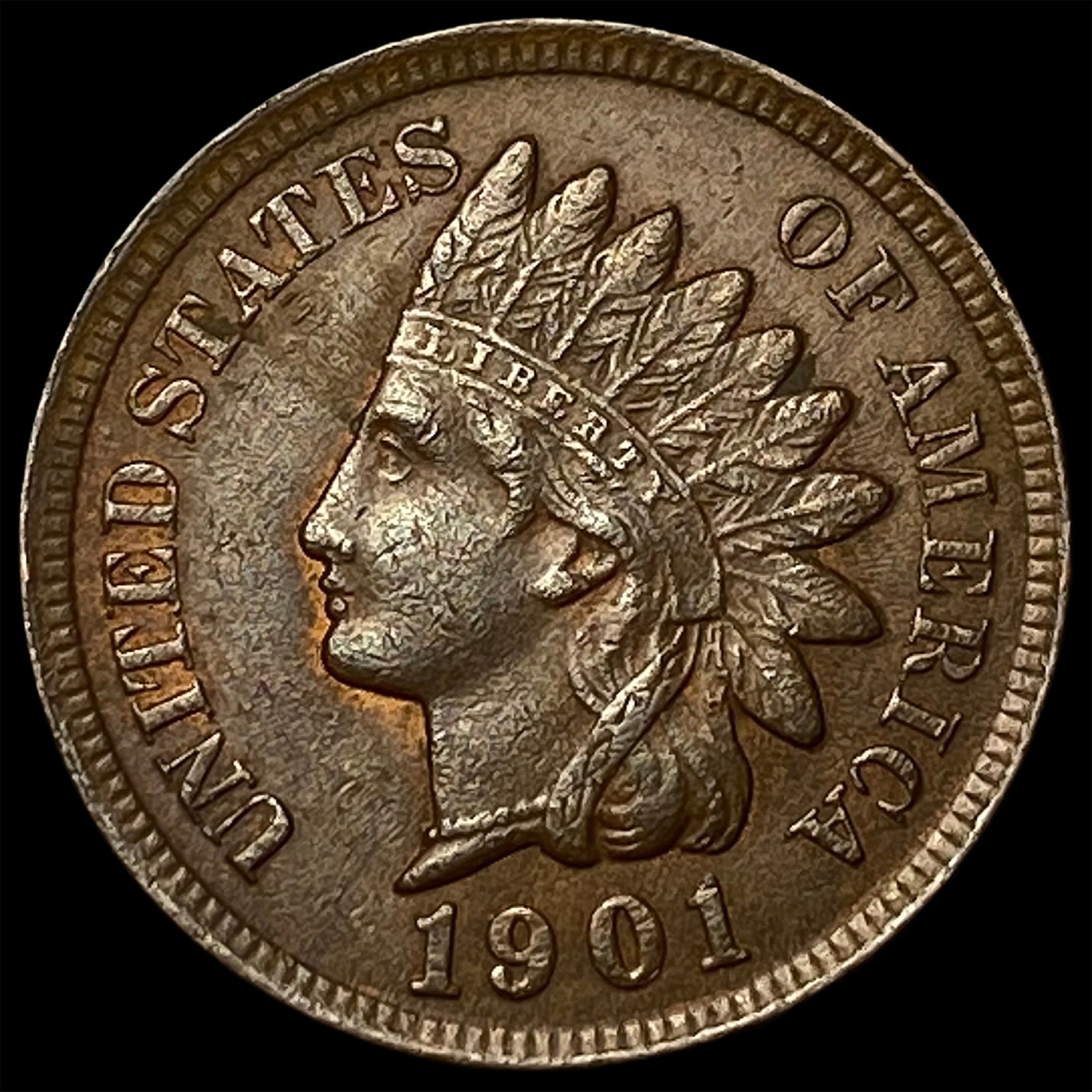 1901 Indian Head Cent UNCIRCULATED (1 of 2)