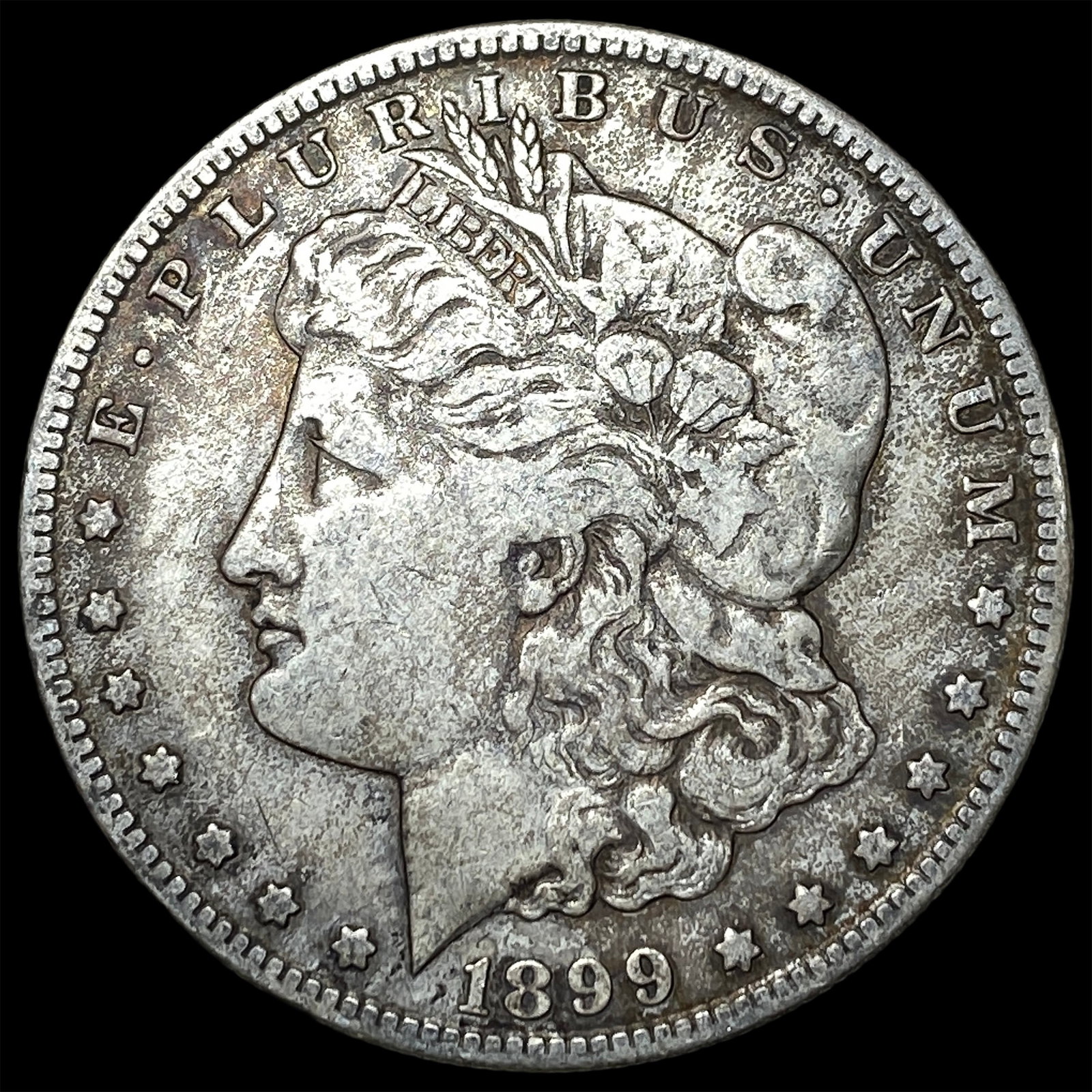 1899-S Silver Morgan Dollar NEARLY UNCIRCULATED: 1899-S Silver Morgan Dollar NEARLY UNCIRCULATED