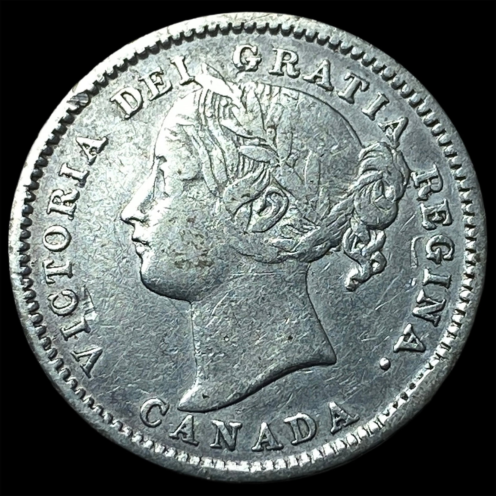 1901 Canada Silver 10 Cents: 1901 Canada Silver 10 Cents