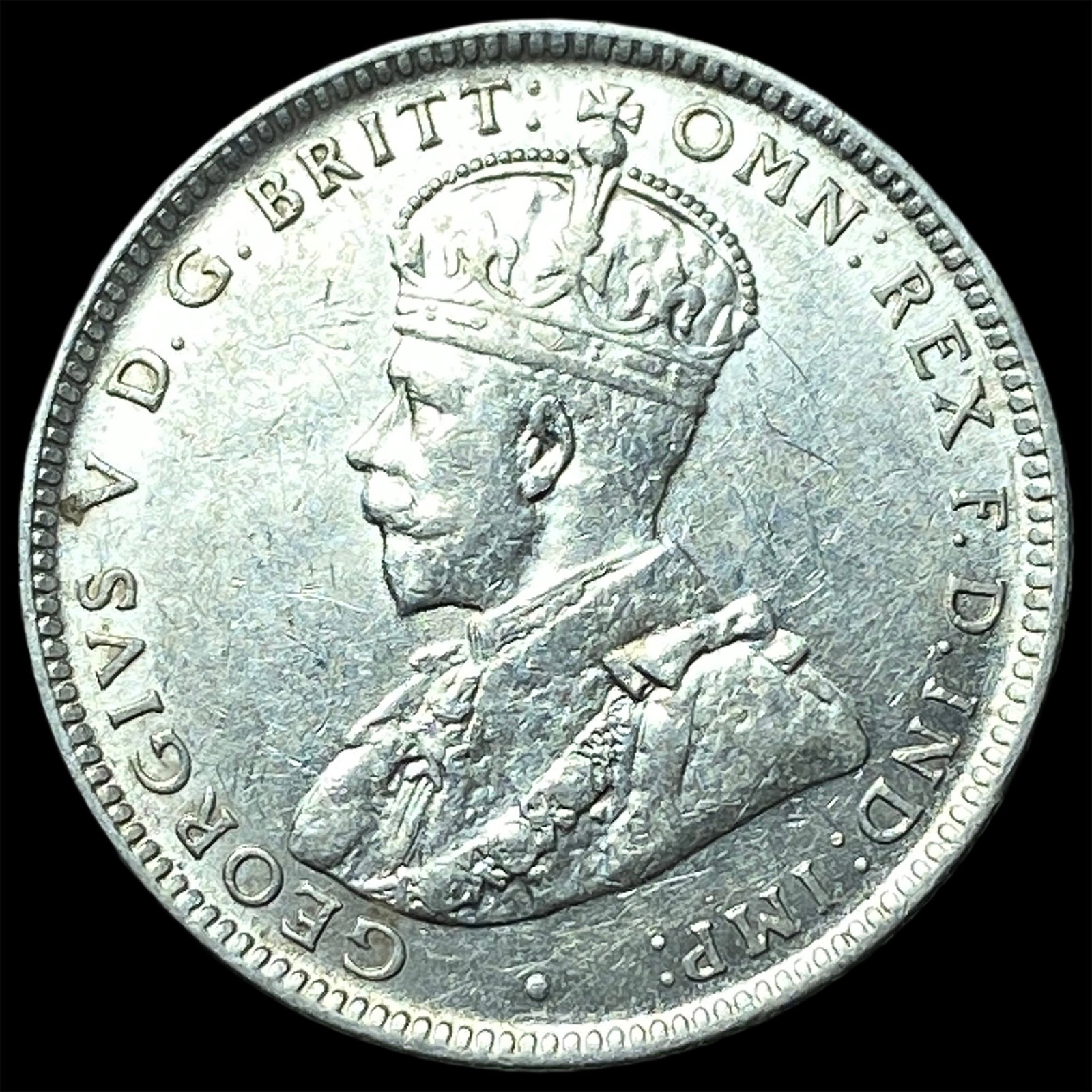 1917 Austrailia Silver Shilling (1 of 2)