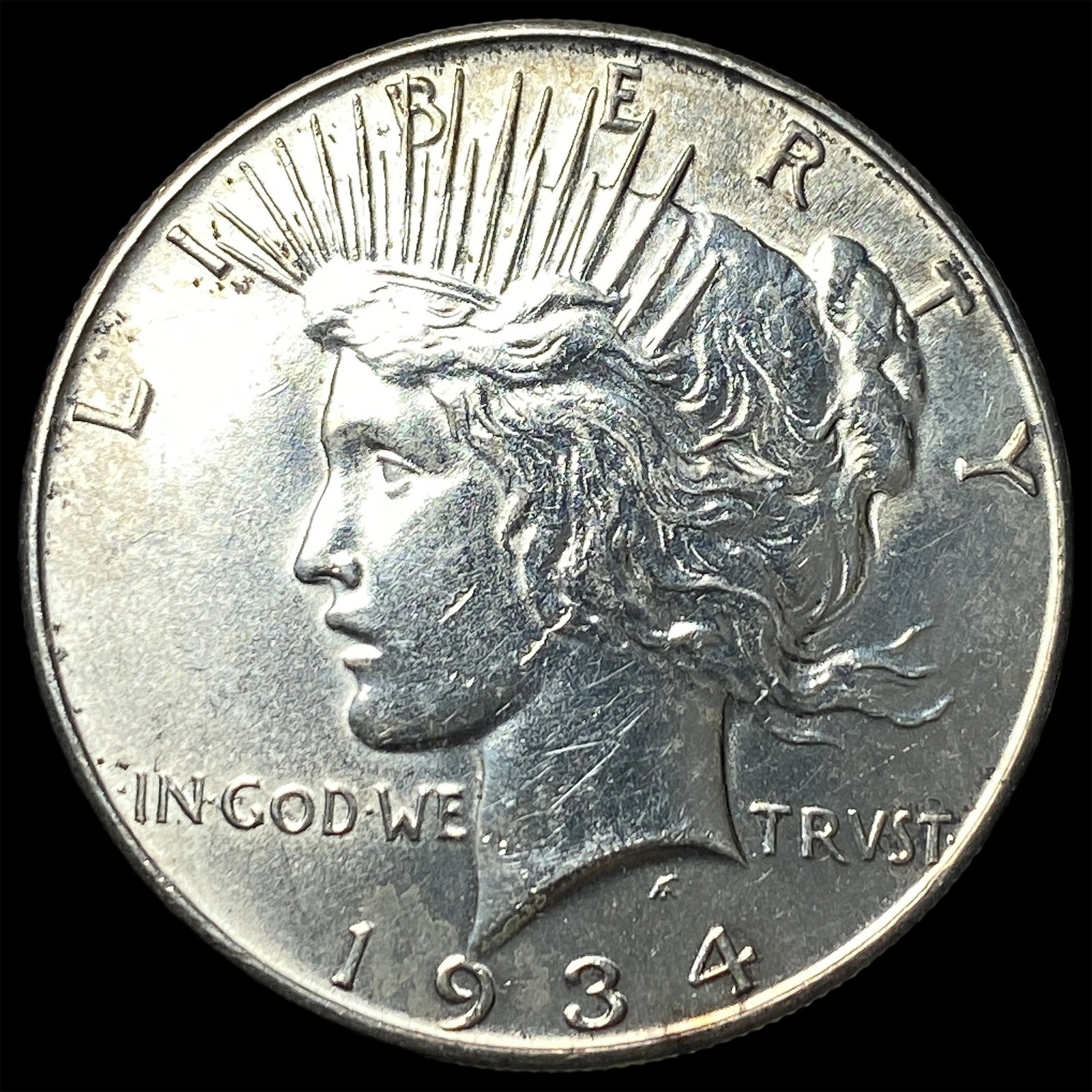 1934 Silver Peace Dollar HIGH GRADE (1 of 2)