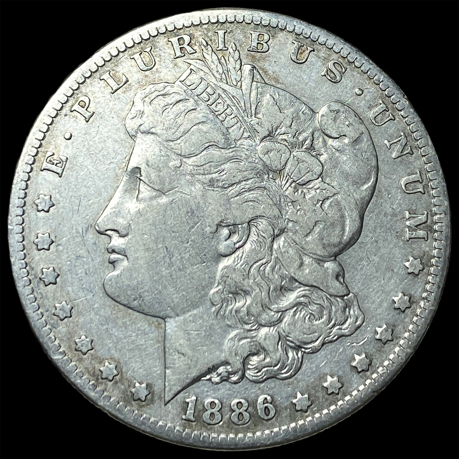 1886-O Silver Morgan Dollar NEARLY UNCIRCULATED: 1886-O Silver Morgan Dollar NEARLY UNCIRCULATED