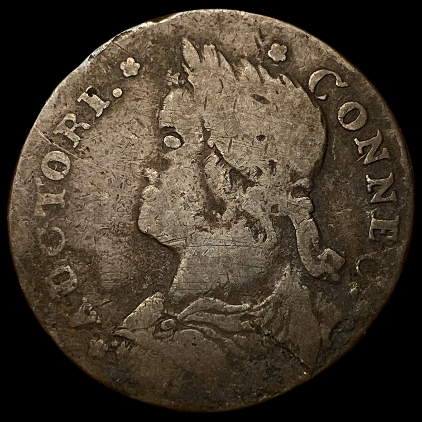 1788 Connecticut Copper Coin NICELY CIRCULATED (1 of 2)