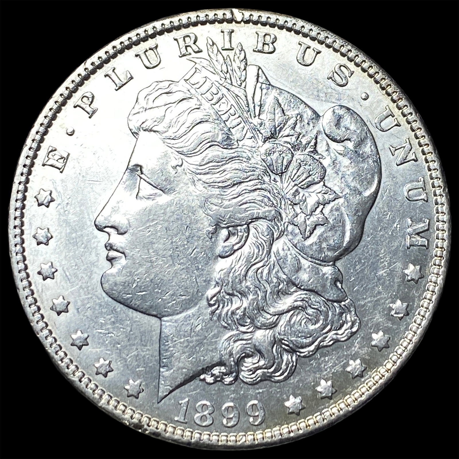 1899 Morgan Silver Dollar CHOICE AU (1 of 2)