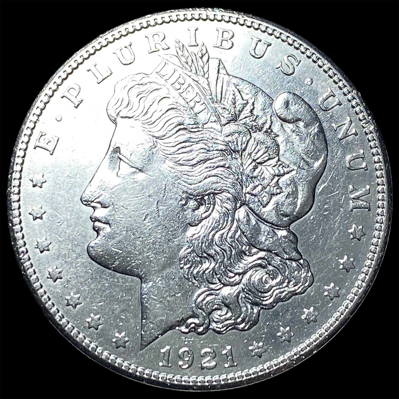 1921-S Silver Morgan Dollar CLOSELY UNCIRCULATED: 1921-S Silver Morgan Dollar CLOSELY UNCIRCULATED