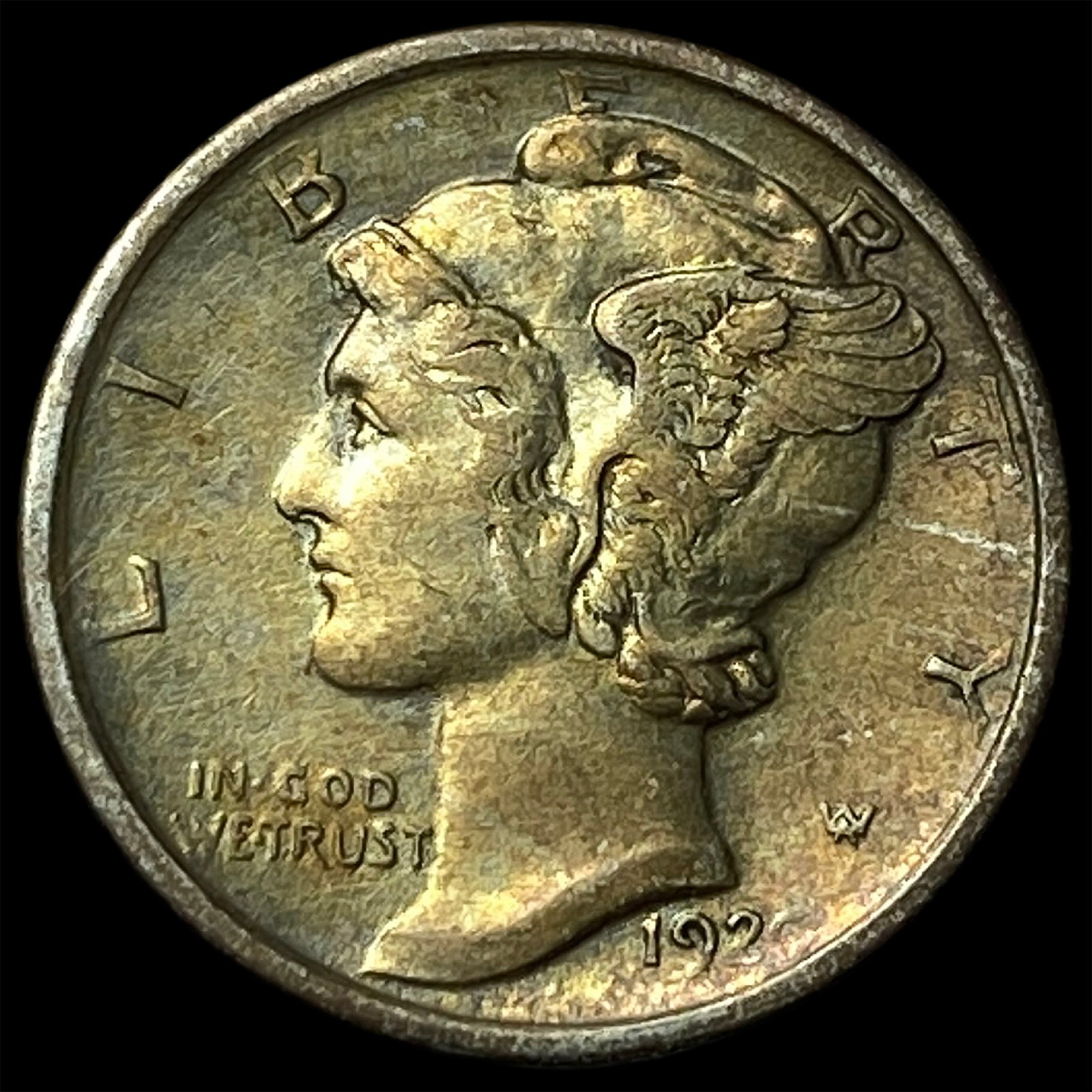 1926-D Silver Mercury Dime NEARLY UNCIRCULATED: 1926-D Silver Mercury Dime NEARLY UNCIRCULATED