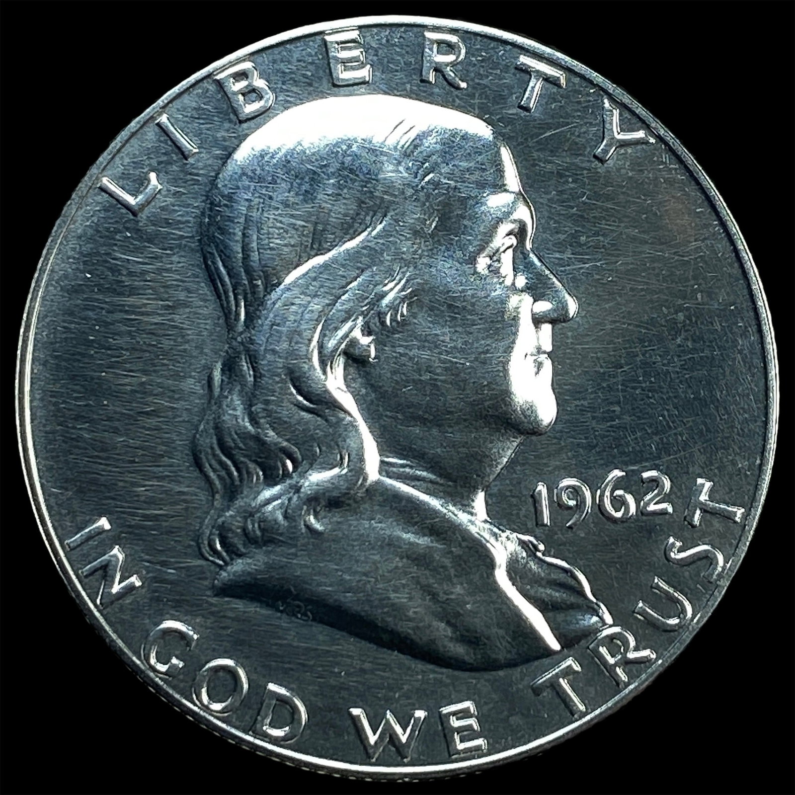 1962 Franklin Silver Half Dollar CHOICE PROOF (1 of 2)