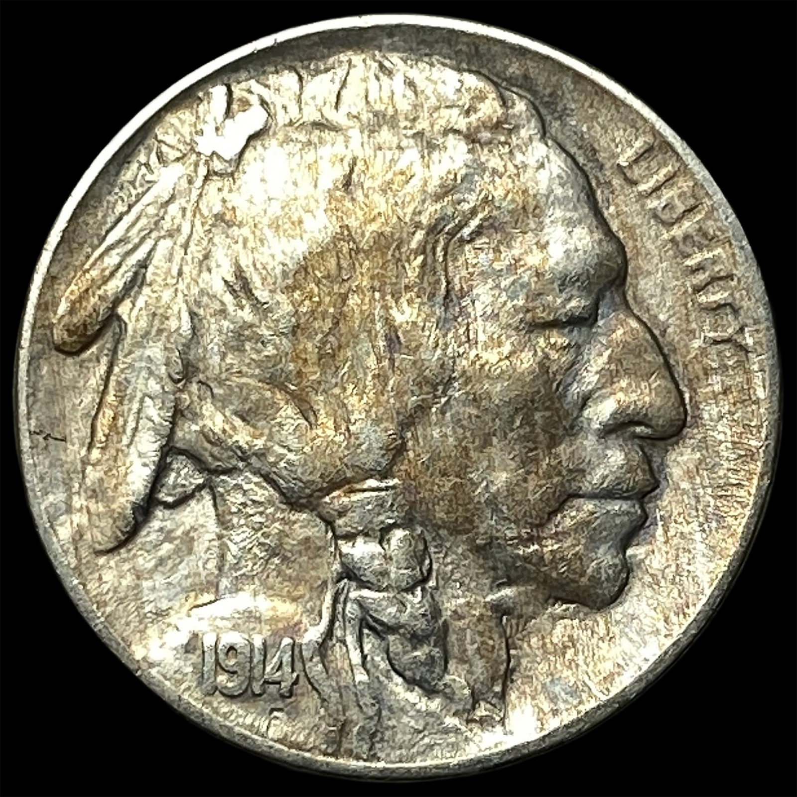 1914 Buffalo Nickel NEARLY UNCIRCULATED (1 of 2)