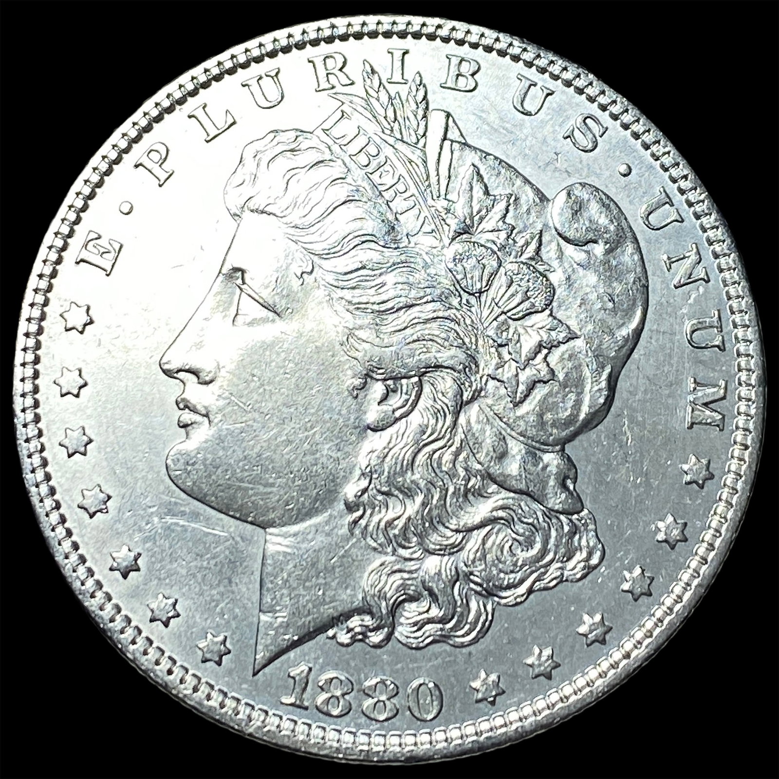 1880-O Silver Morgan Dollar CHOICE AU: 1880-O Silver Morgan Dollar CHOICE AU