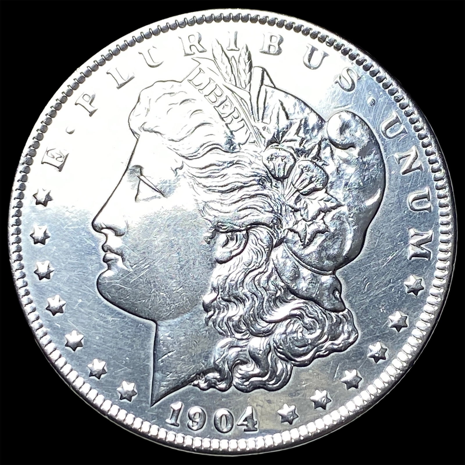1904 Morgan Silver Dollar HIGH GRADE: 1904 Morgan Silver Dollar HIGH GRADE