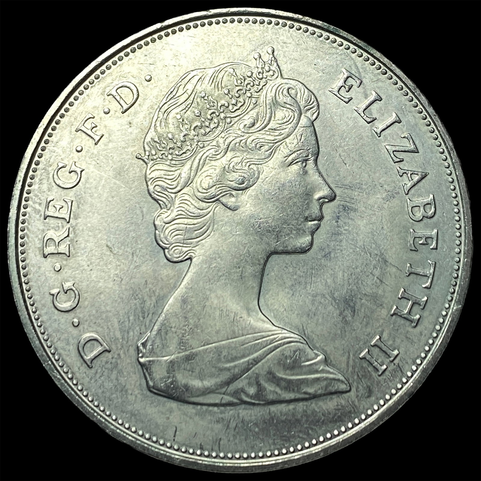 1981 Prince Charles&Lady Diana Wed. Silver Medal (1 of 2)