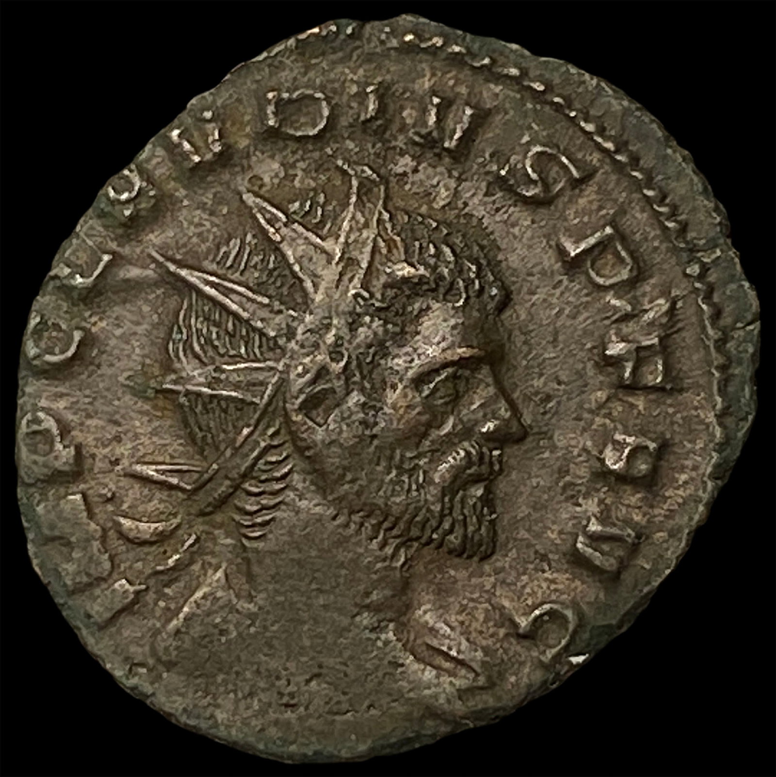 Roman Claudiys Gothicus 268-270 Bronze Antoninianus (1 of 2)