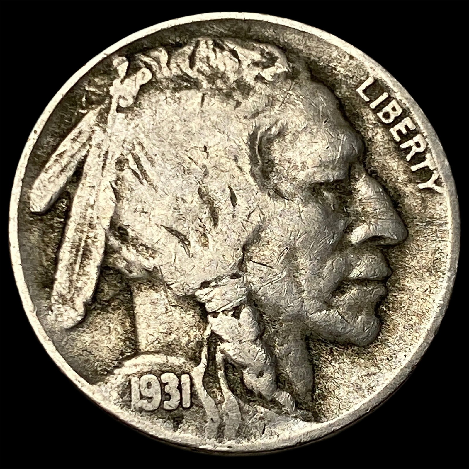 1931-S Buffalo Nickel LIGHTLY CIRCULATED (1 of 2)