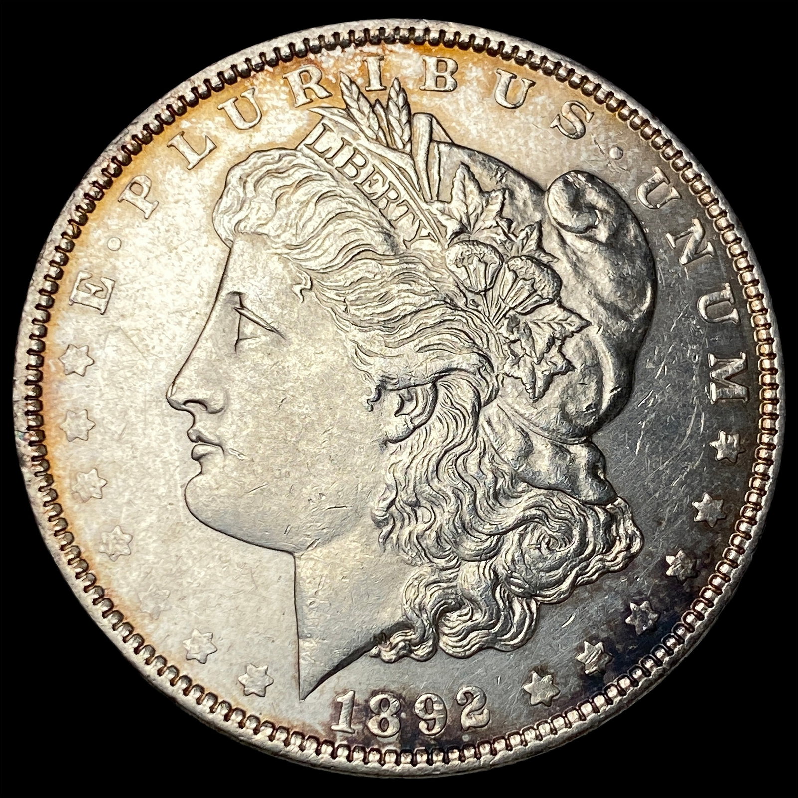 1892-S Silver Morgan Dollar CLOSELY UNCIRCULATED (1 of 2)