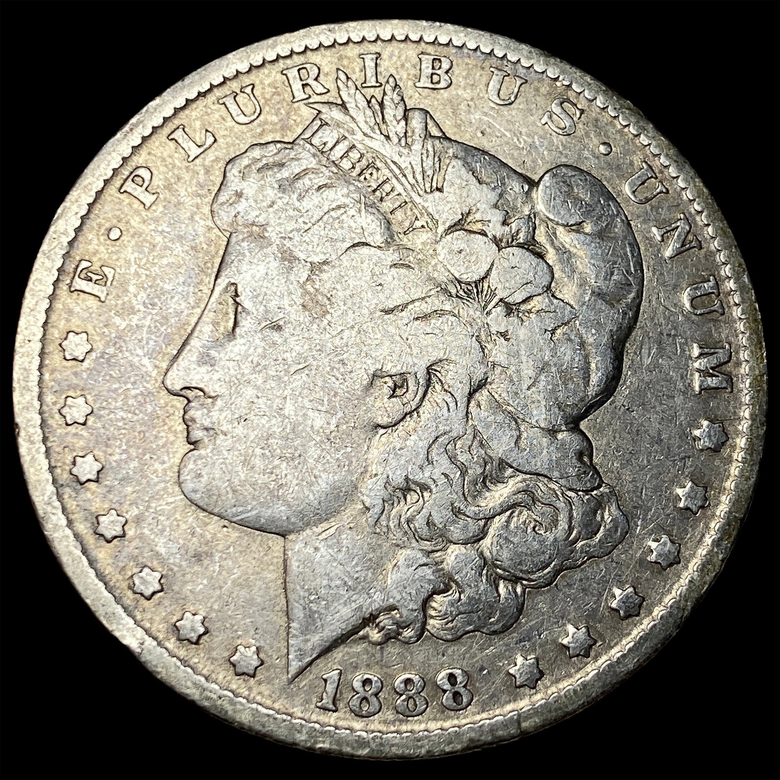 1888-O Silver Morgan Dollar NICELY CIRCULATED: 1888-O Silver Morgan Dollar NICELY CIRCULATED