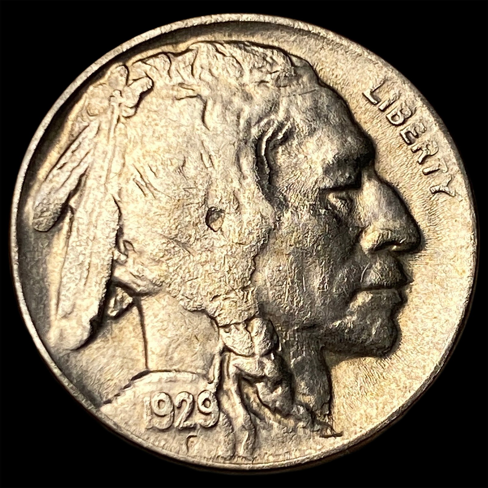 1929-D Buffalo Nickel CLOSELY UNCIRCULATED: 1929-D Buffalo Nickel CLOSELY UNCIRCULATED