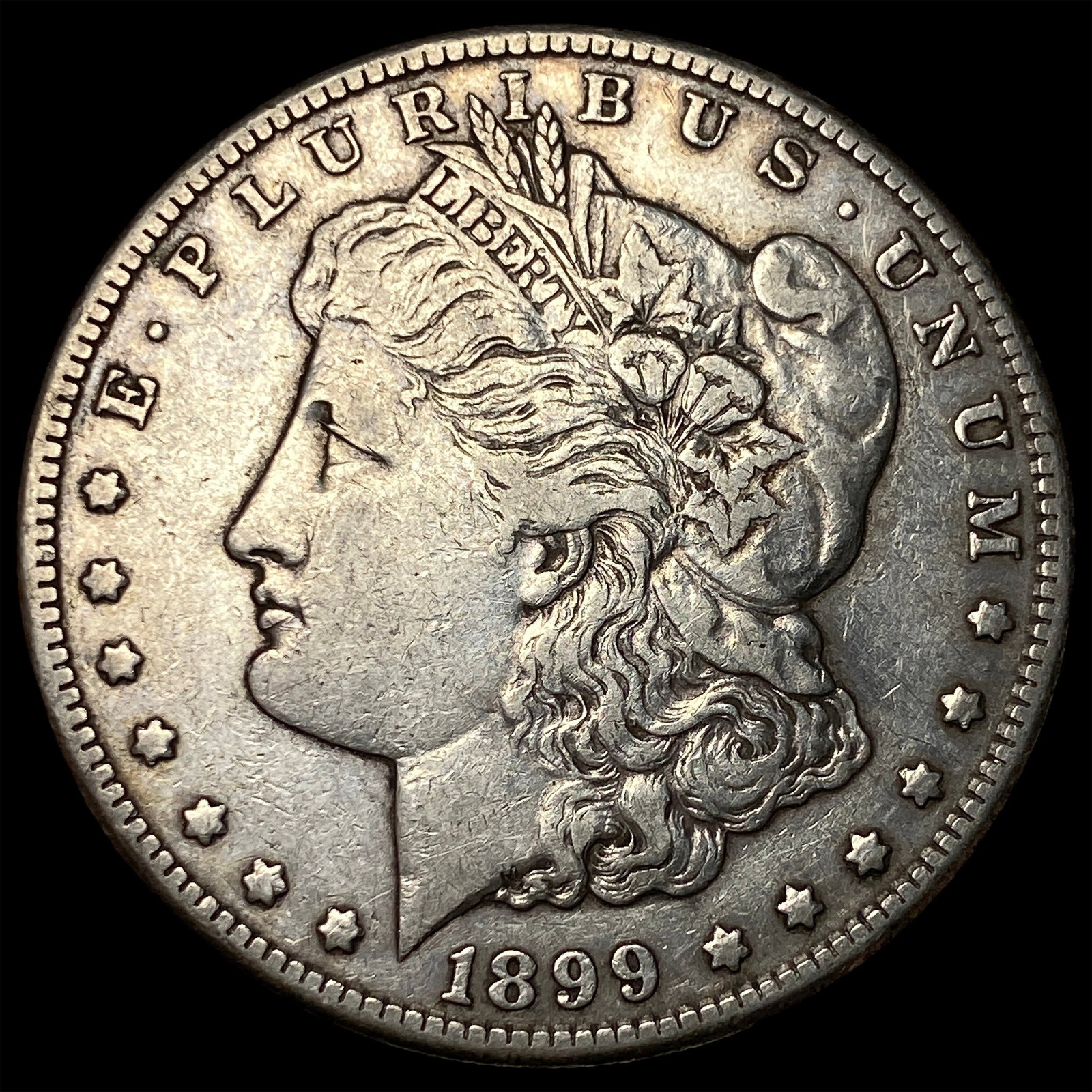1899-S Silver Morgan Dollar NEARLY UNCIRCULATED (1 of 2)