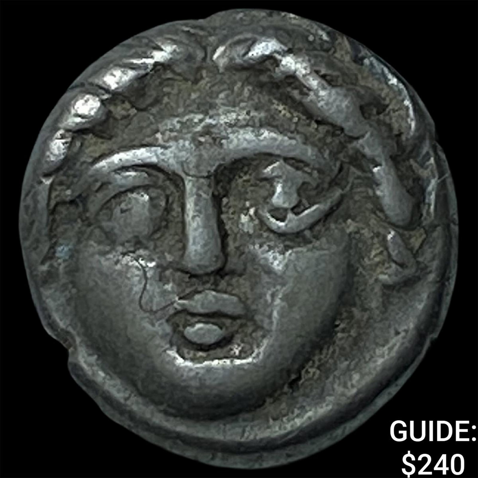Greek Apolonia Pontika Silver Hemidrachm (1 of 2)