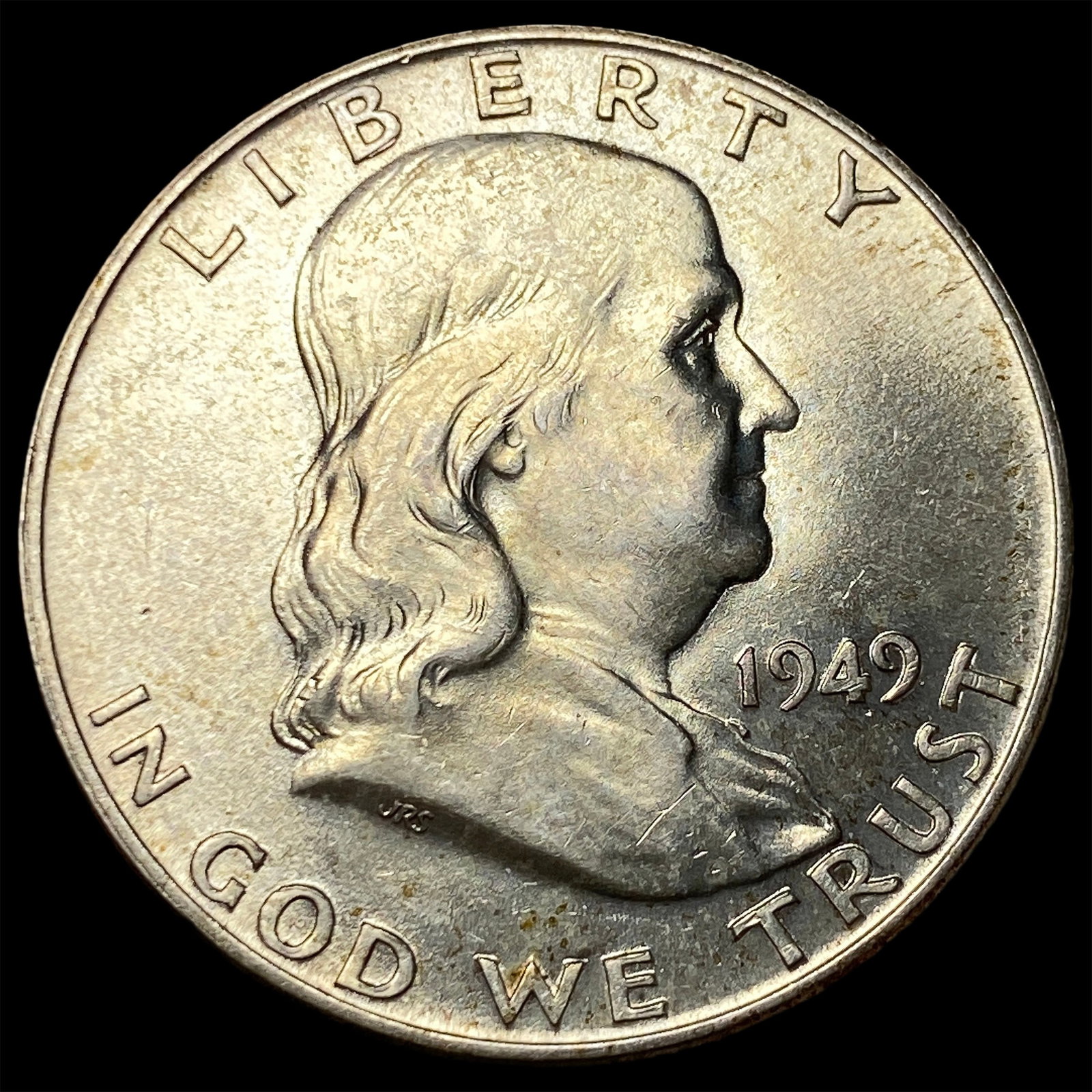 1949-S Silver Half Dollar Franklin CHOICE BU (1 of 2)